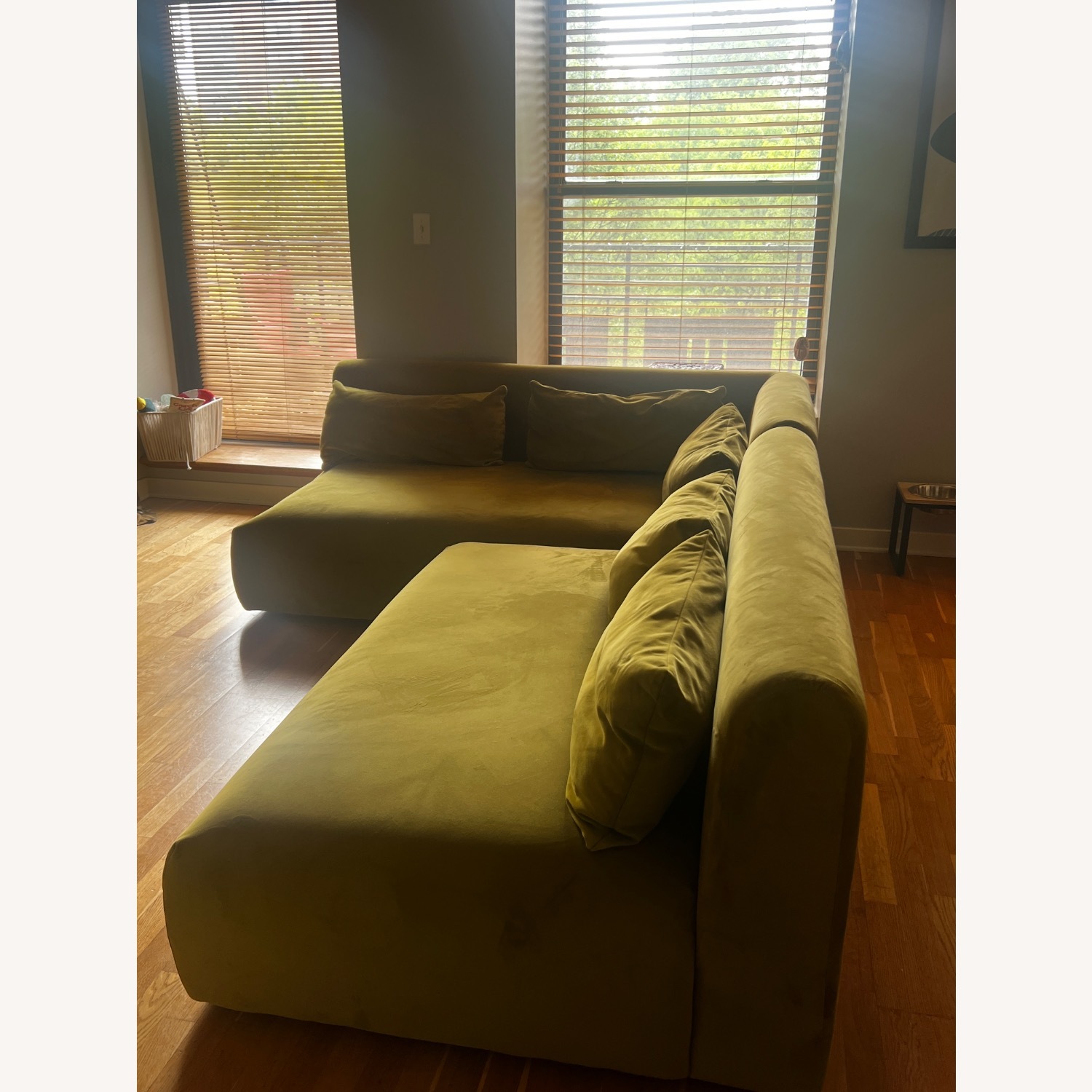 Joybird Carin Sectional - Royal Apple - image-1