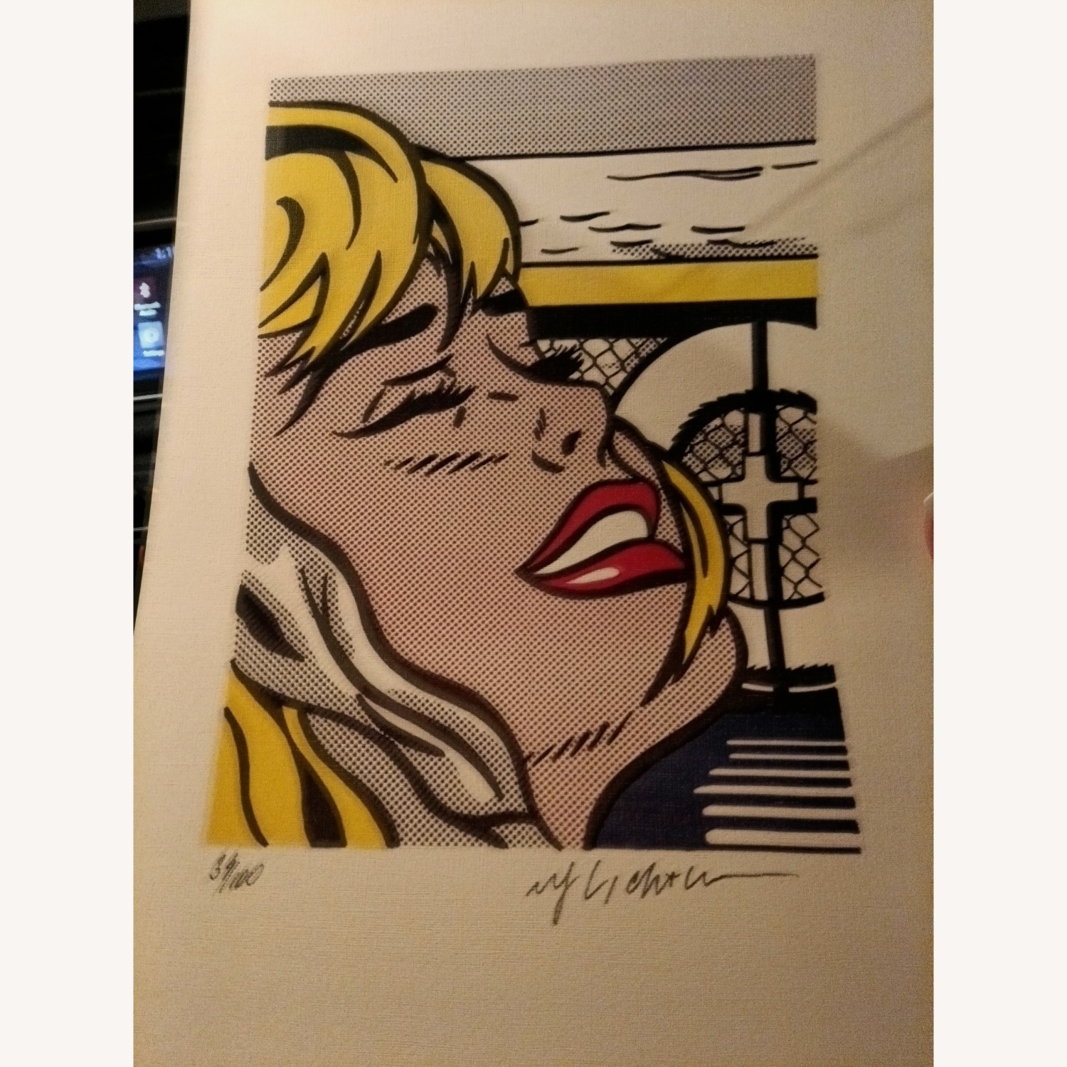 Roy Lichtenstein Signed Art - image-3