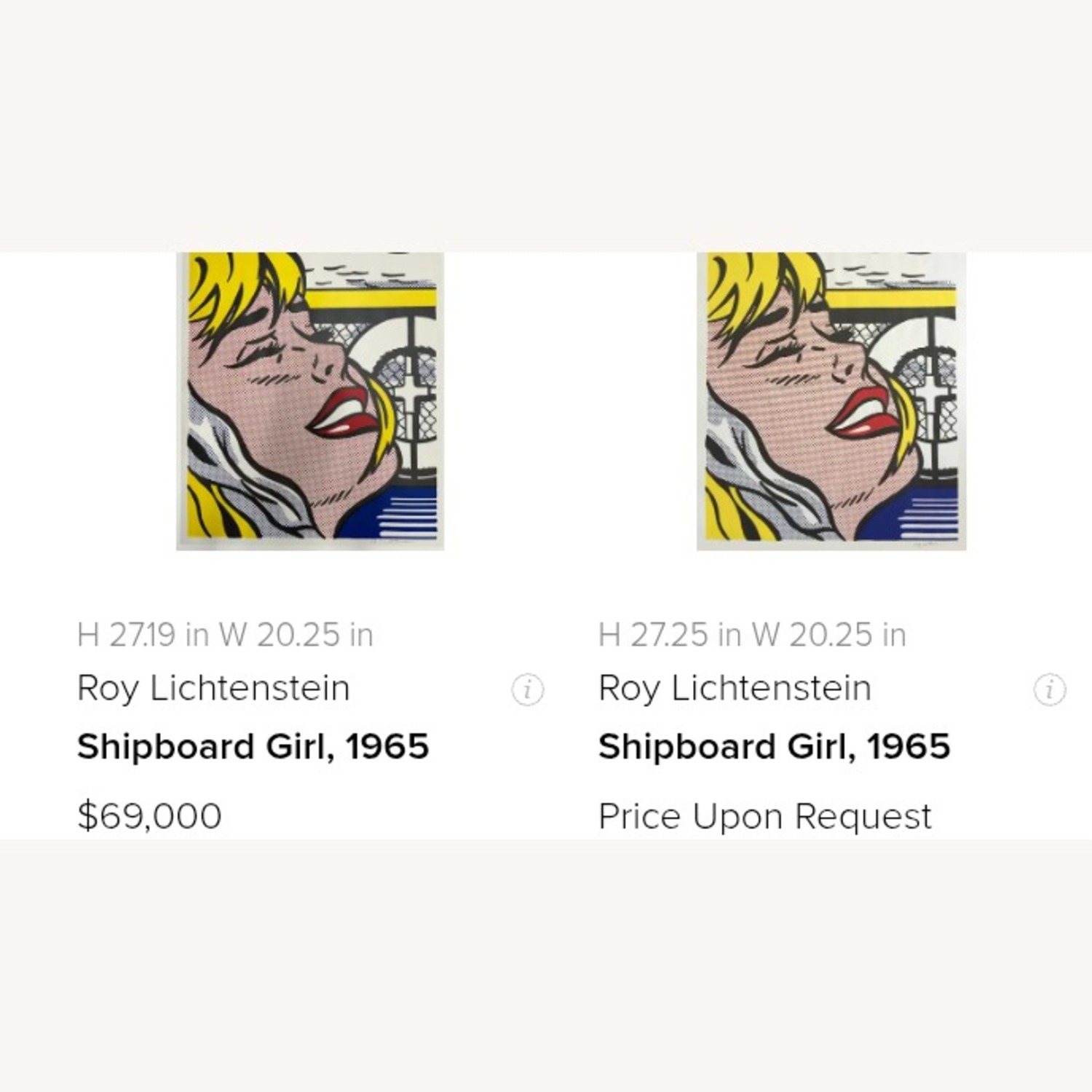 Roy Lichtenstein Signed Art - image-4