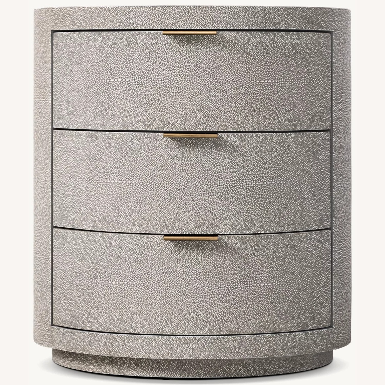 Restoratin Hardware Clio Shagreen Nightstand - image-0
