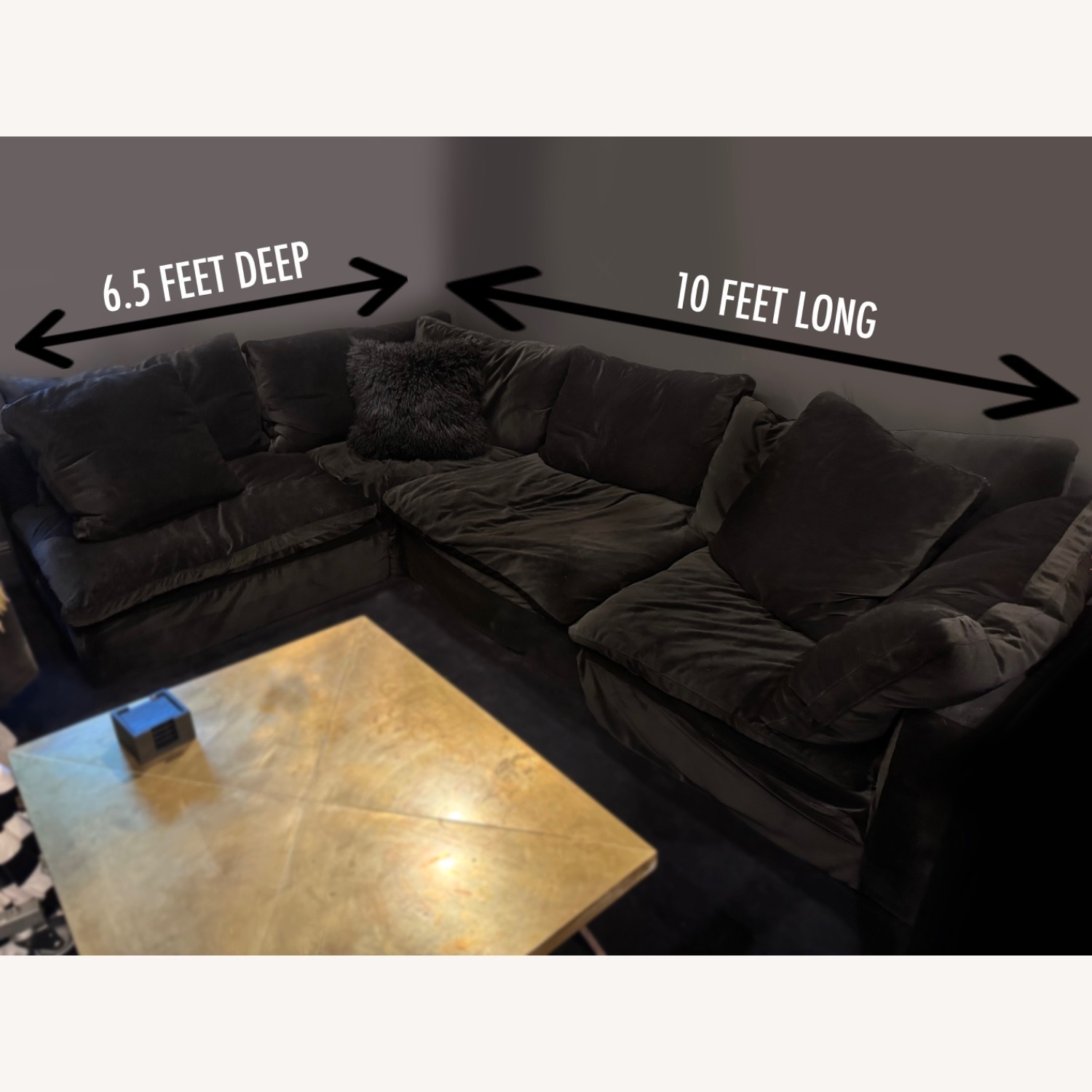 Restoration Hardware Cloud 4-piece Sectional - image-1