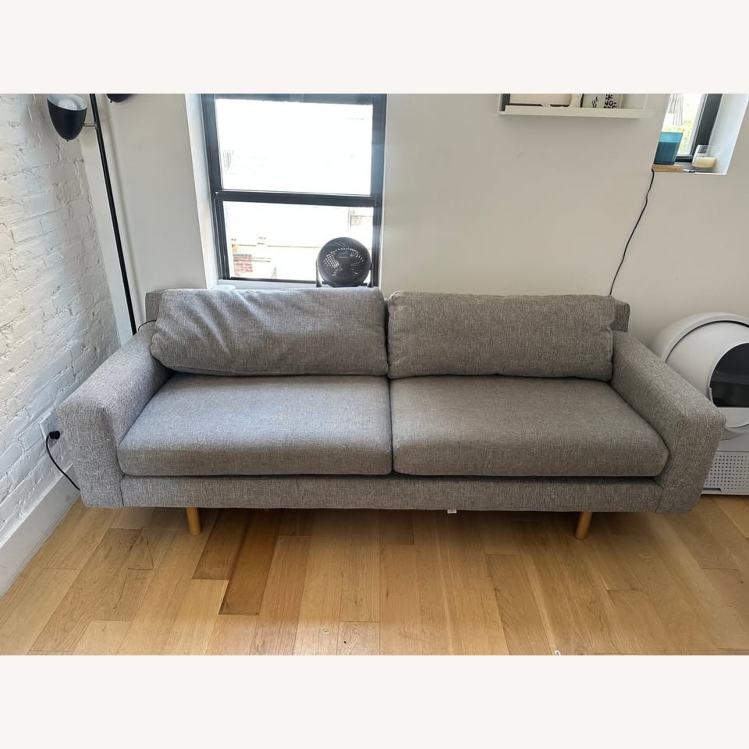 West Elm Eddy Sofa 82" - image-1