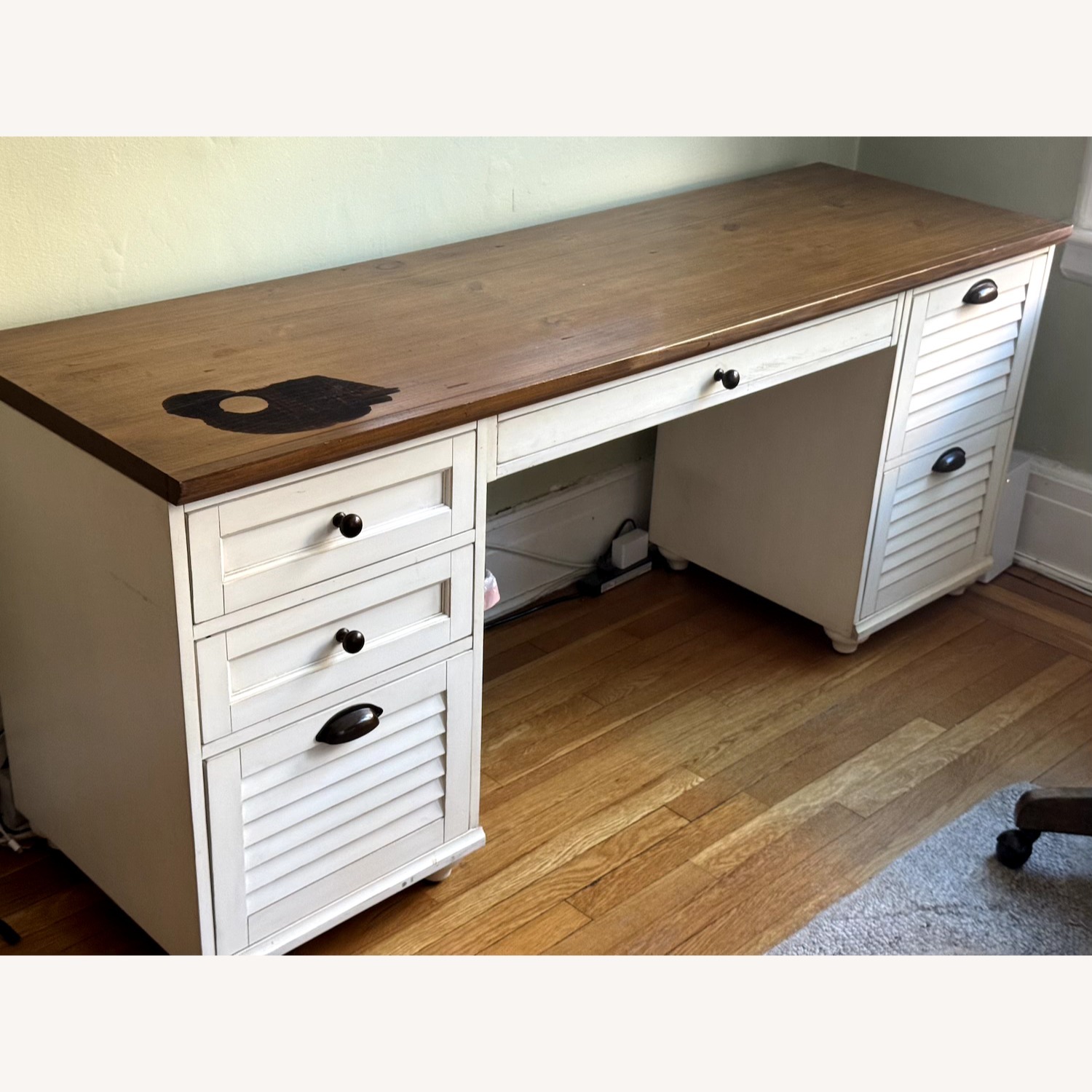 Pottery Barn Whitney Executive Desk - image-4