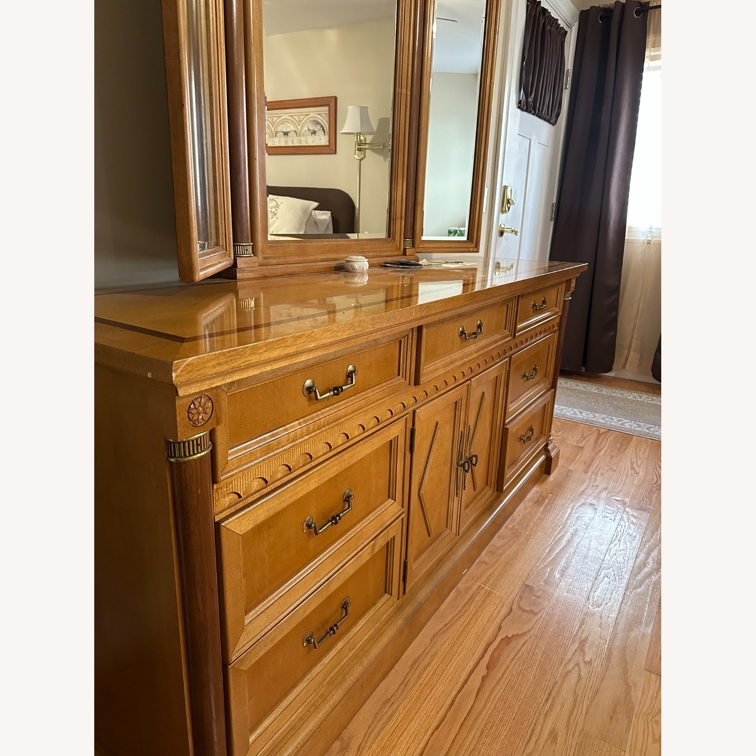 Vintage Stanley “Capri” Dresser with Mirror - image-2