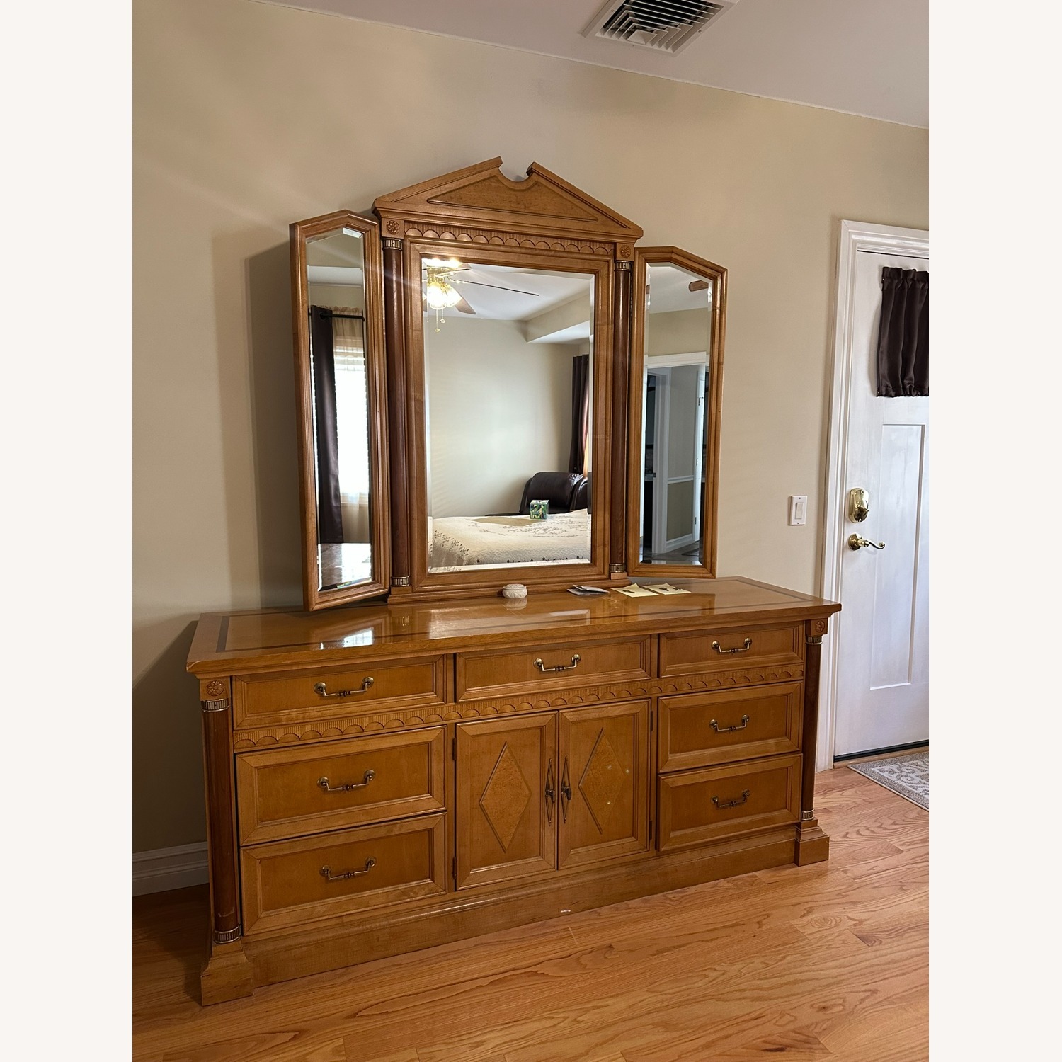 Vintage Stanley “Capri” Dresser with Mirror - image-1