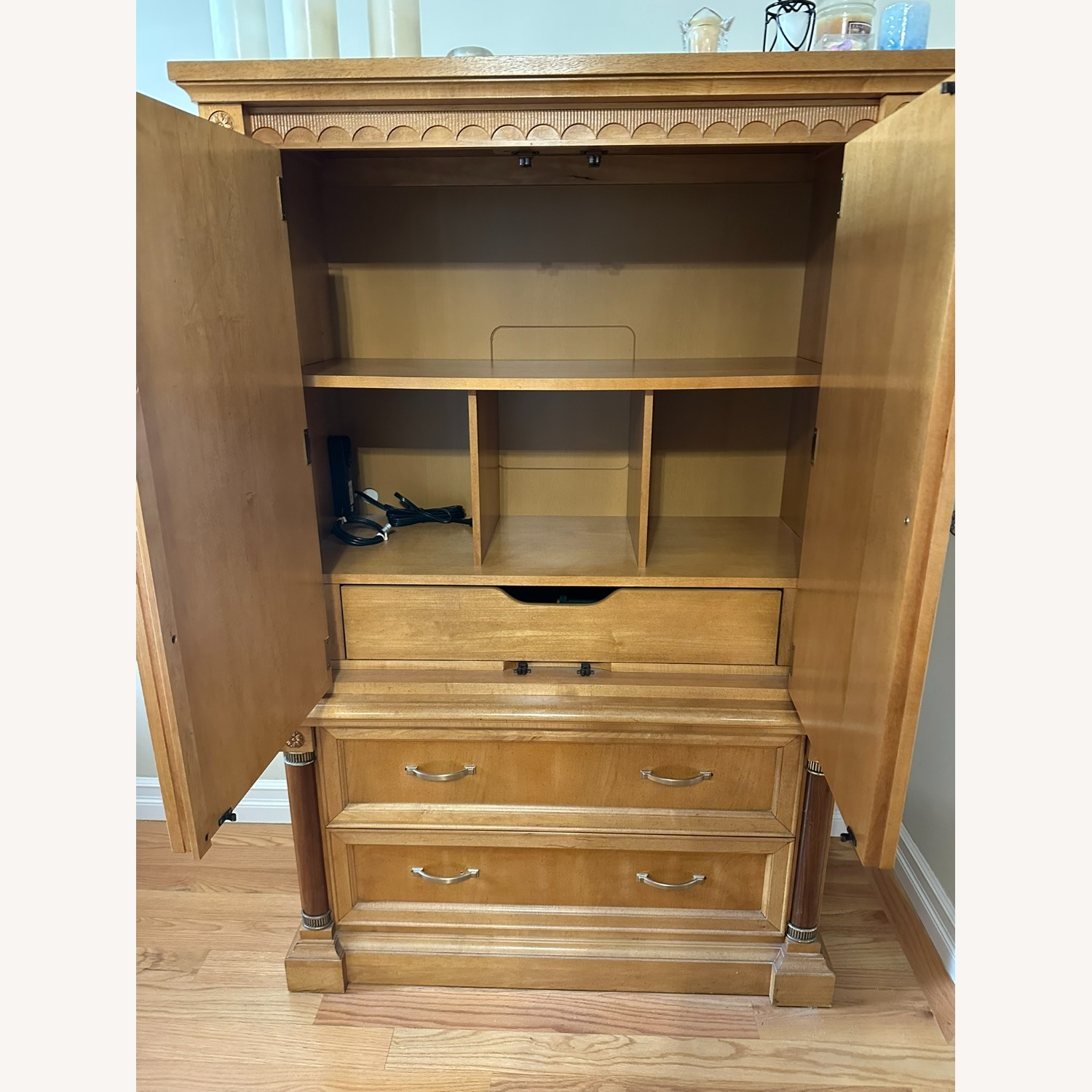 Vintage Stanley Furniture Capri Armoire  - image-3