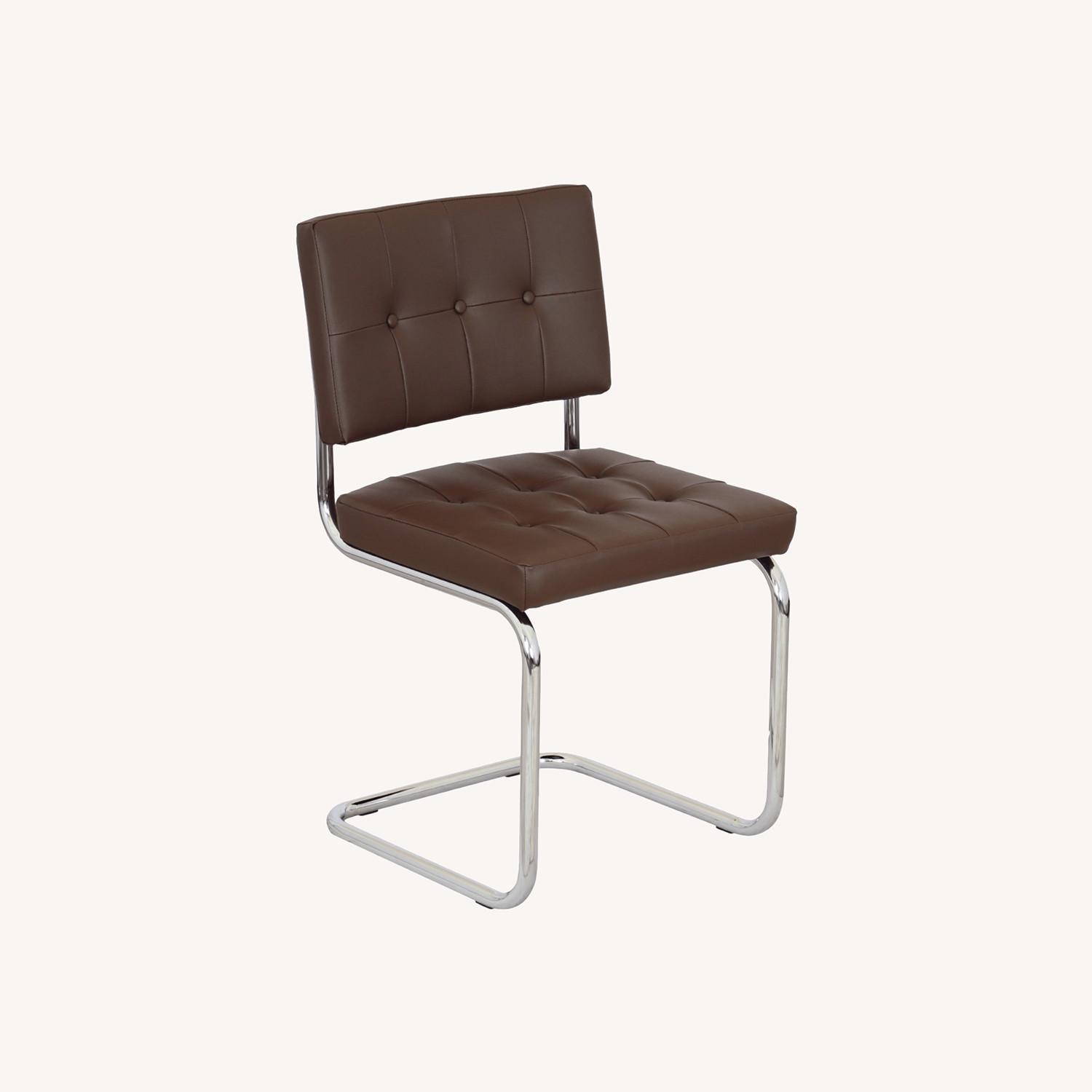 Bauhaus Aurora in Inca 414 Brown Upholstery Vinyl - image-0