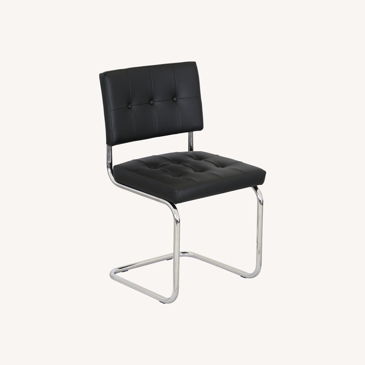 Bauhaus Aurora in Inca 42 Black Upholstery Vinyl - image-0