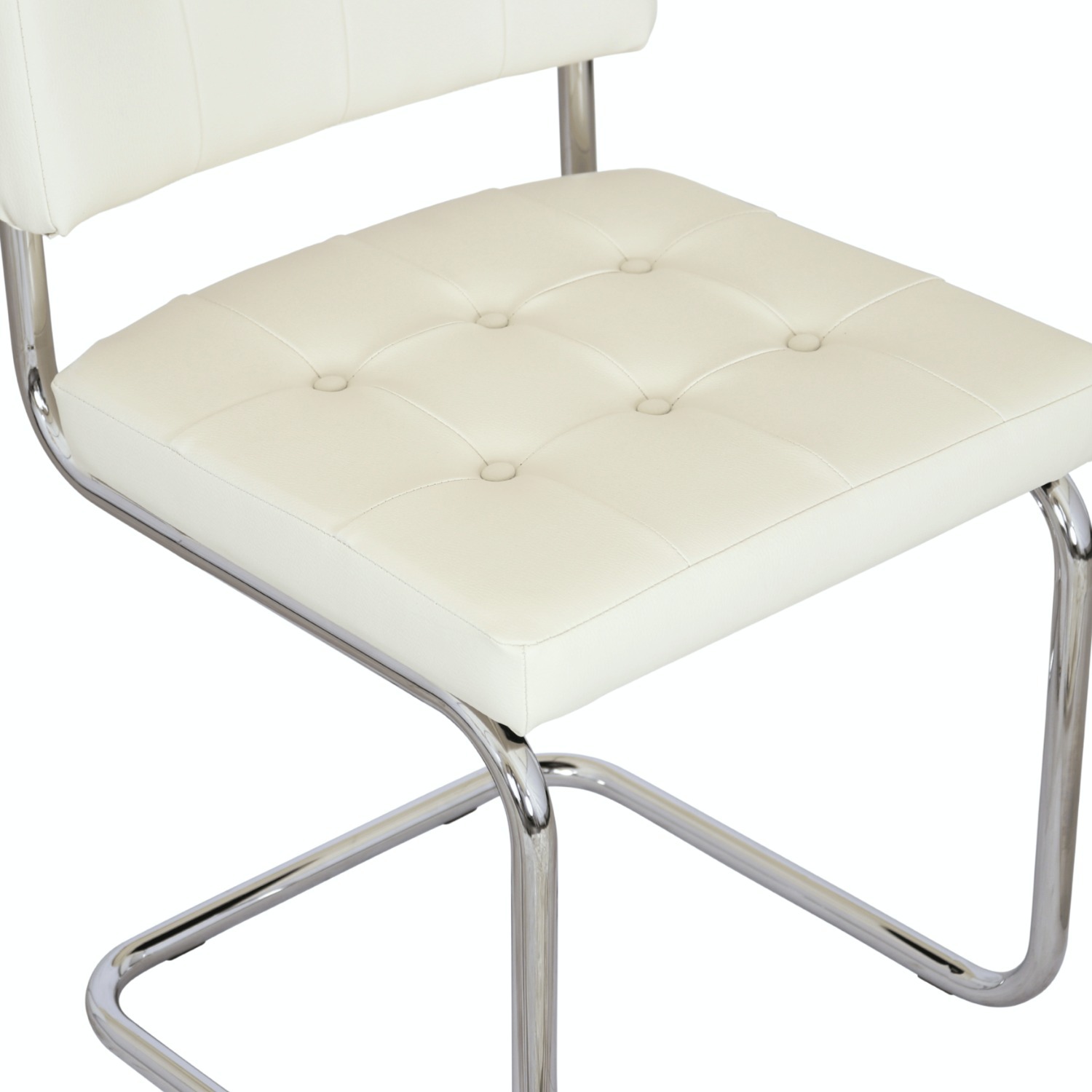 Bauhaus Aurora in Inca 101 Bone Upholstery Vinyl - image-3