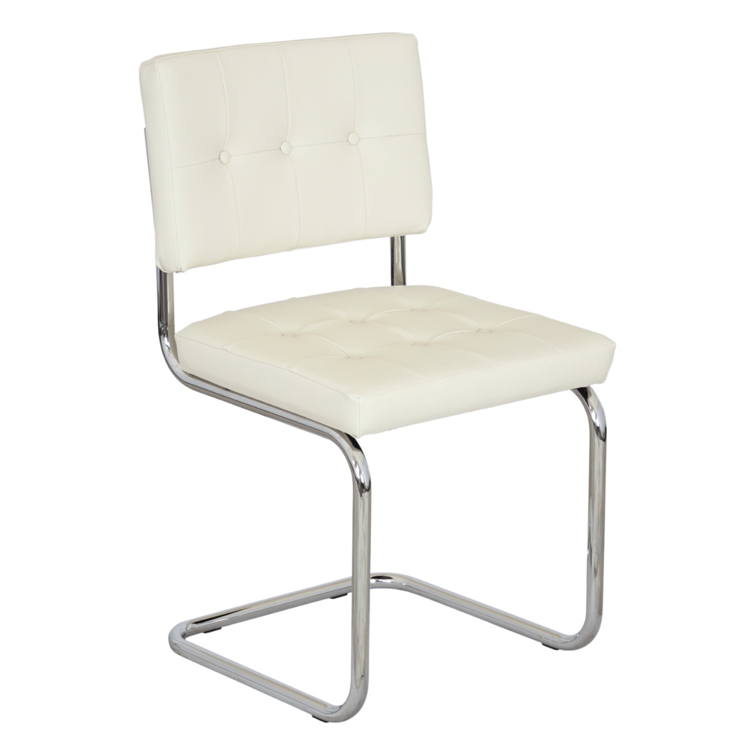 Bauhaus Aurora in Inca 101 Bone Upholstery Vinyl - image-1