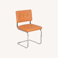 Bauhaus Aurora in Inca 303 Orange Upholstery Vinyl