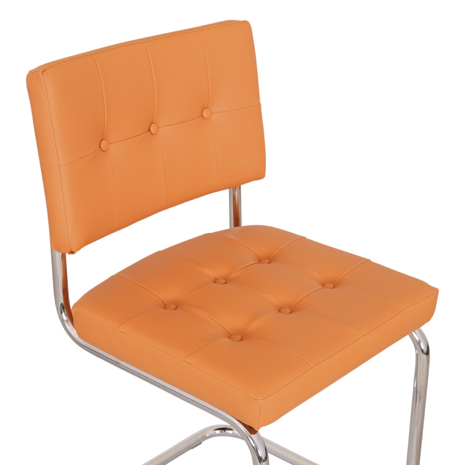 Bauhaus Aurora in Inca 303 Orange Upholstery Vinyl - image-2