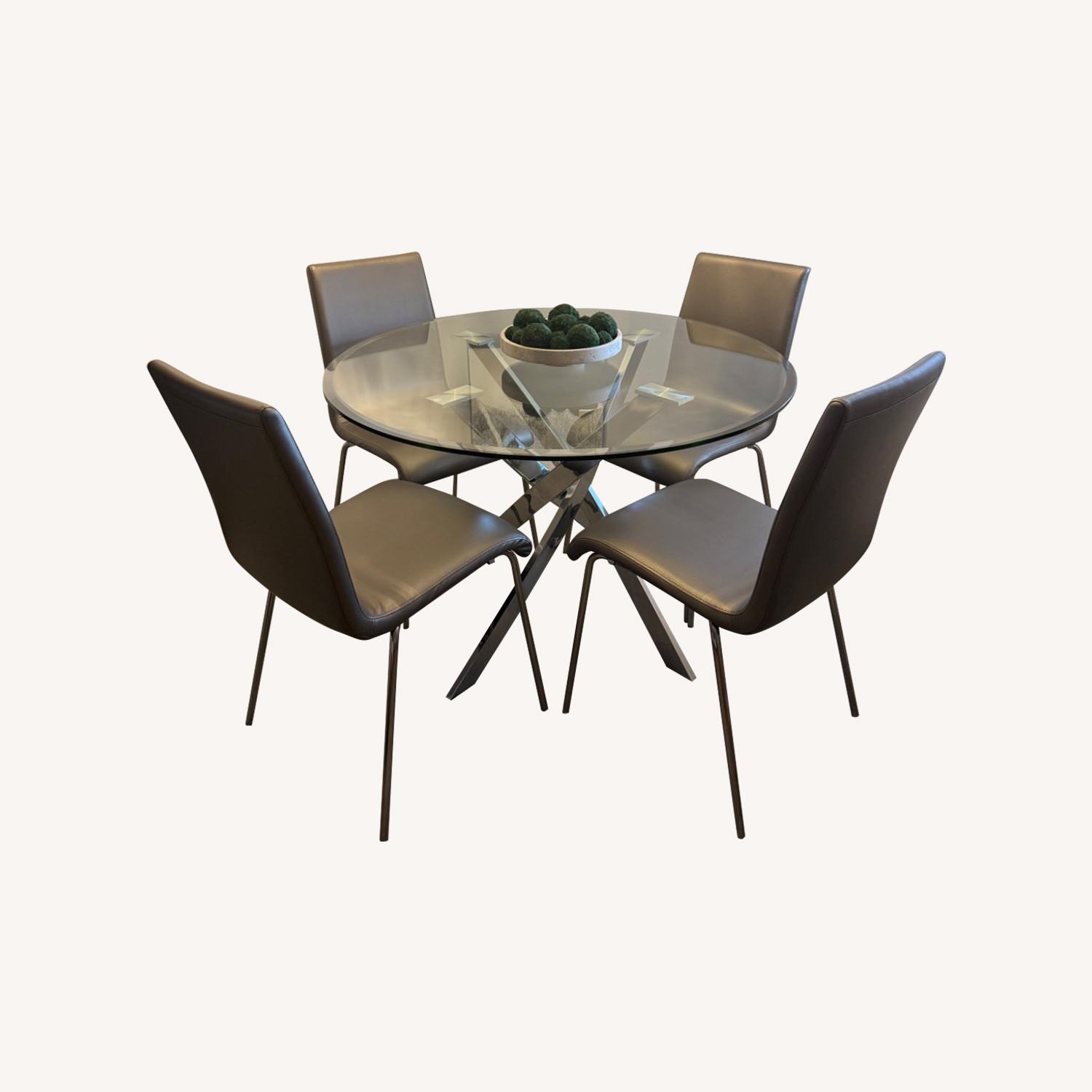 Ashley Furniture Modern Contemporary Dining Set - image-0