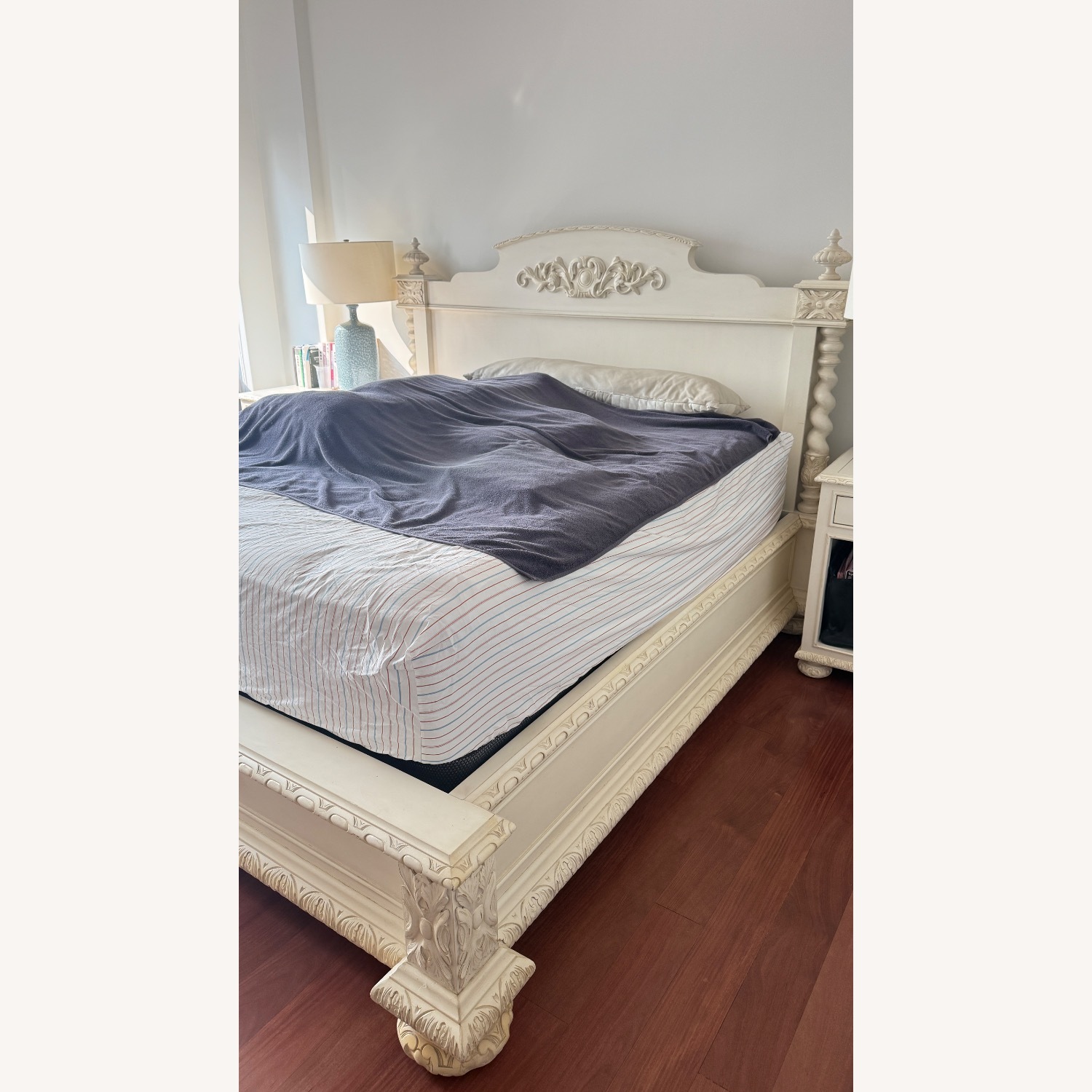 Restoration Hardware French Empire Panel Bed - image-1