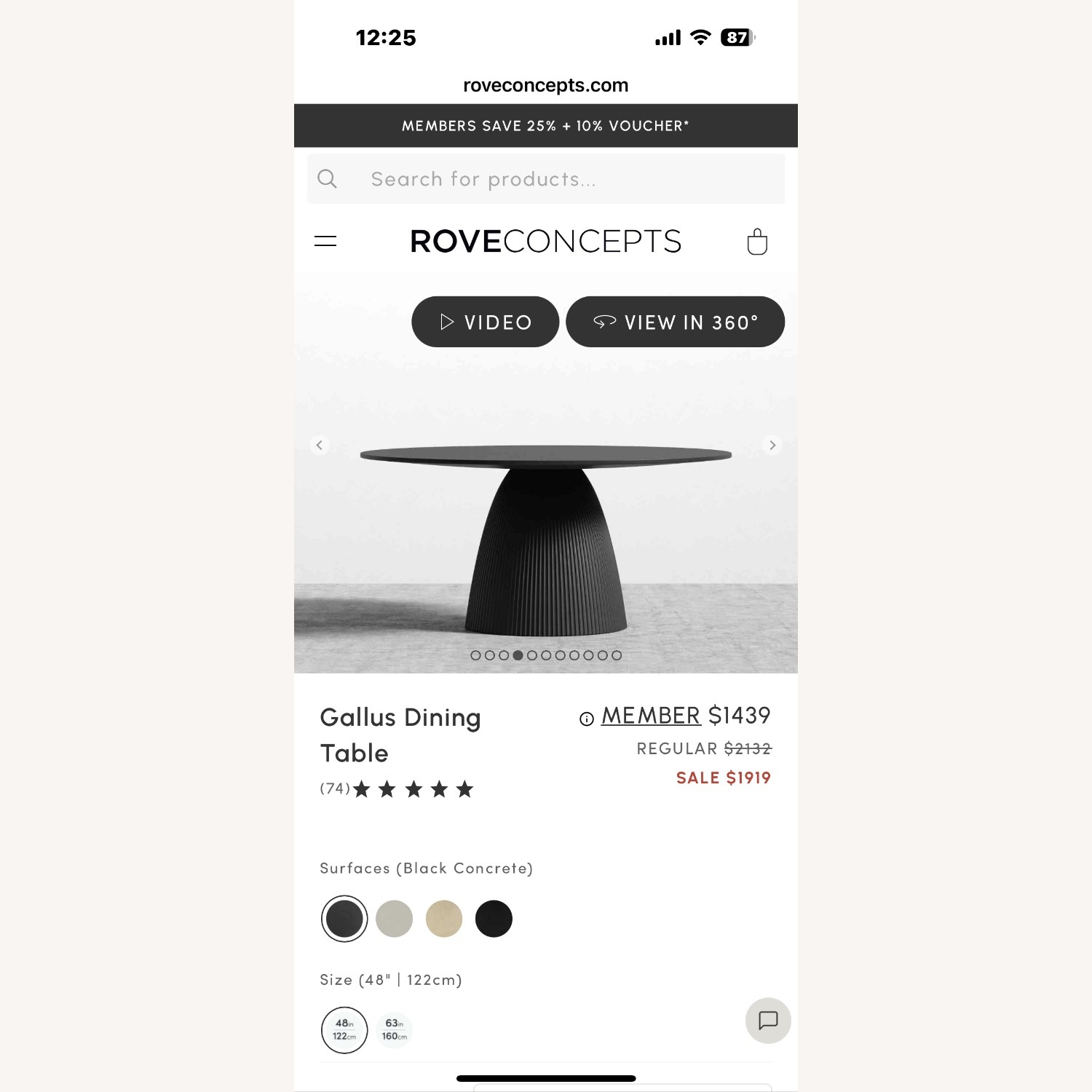 Rove Concepts Gallus Dining Table - image-4