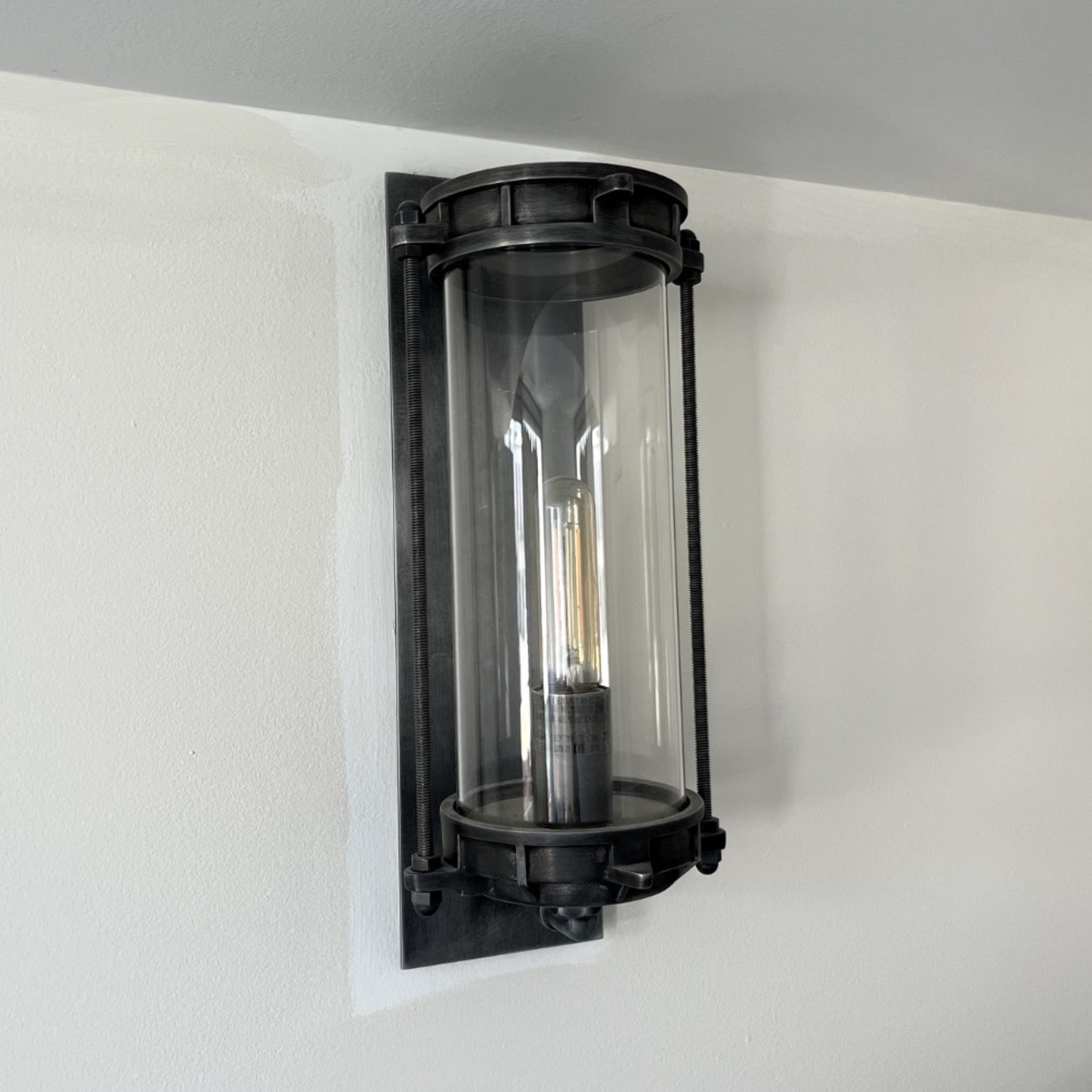 RH Edison Caged Glass Wall Sconce - image-2