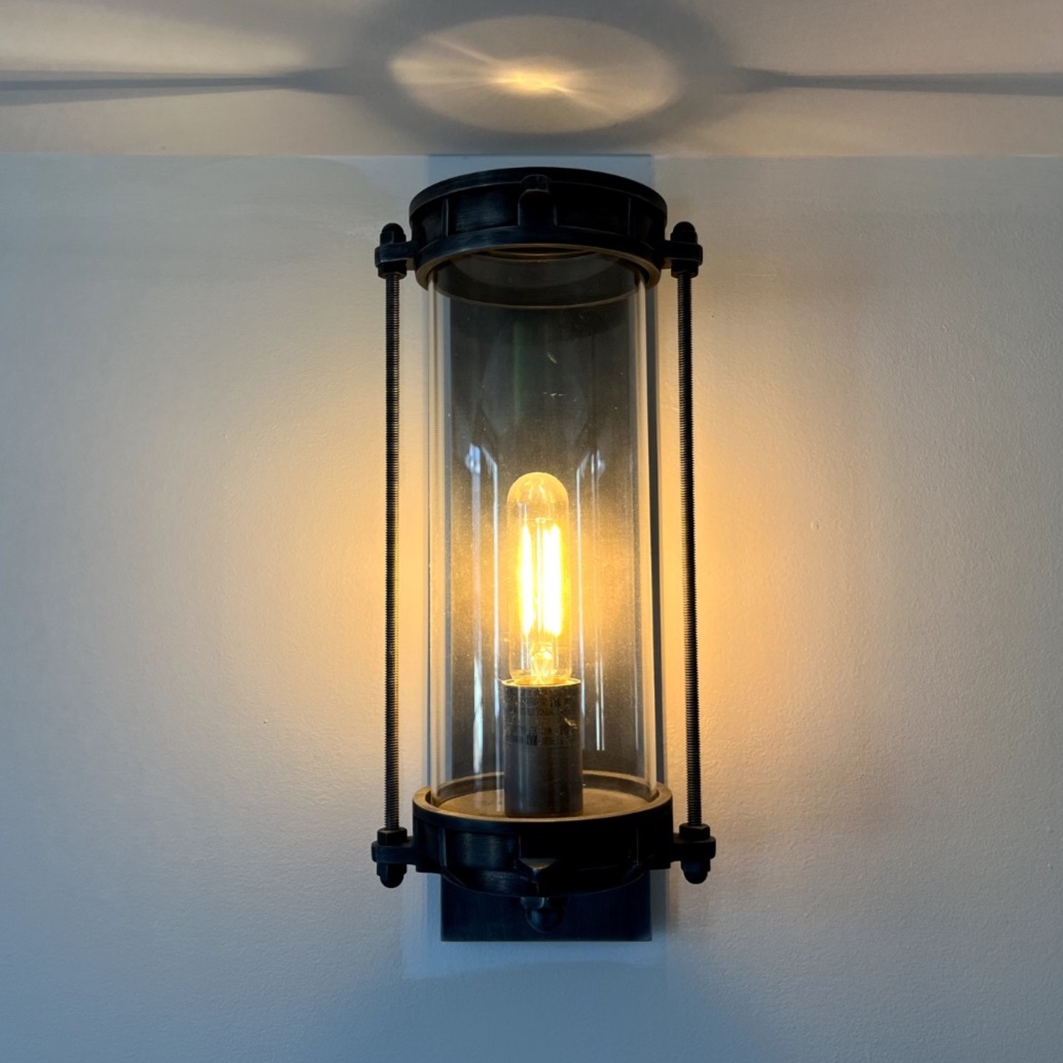 RH Edison Caged Glass Wall Sconce - image-3