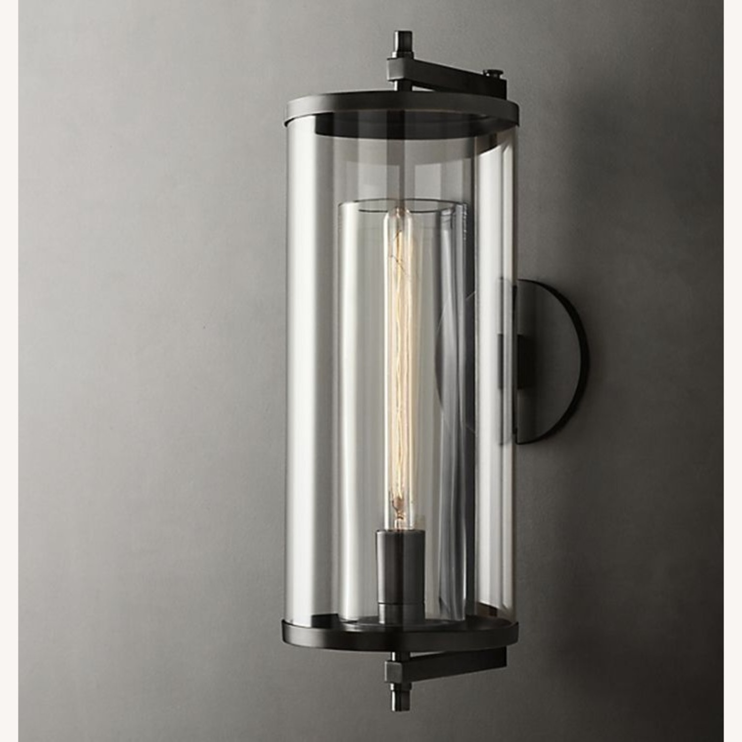 RH Edison Caged Glass Wall Sconce - image-0