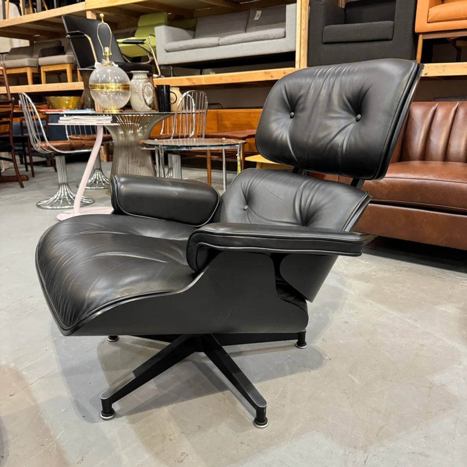 1950s Herman Miller Eames Lounge Chair & Ottoman - image-3