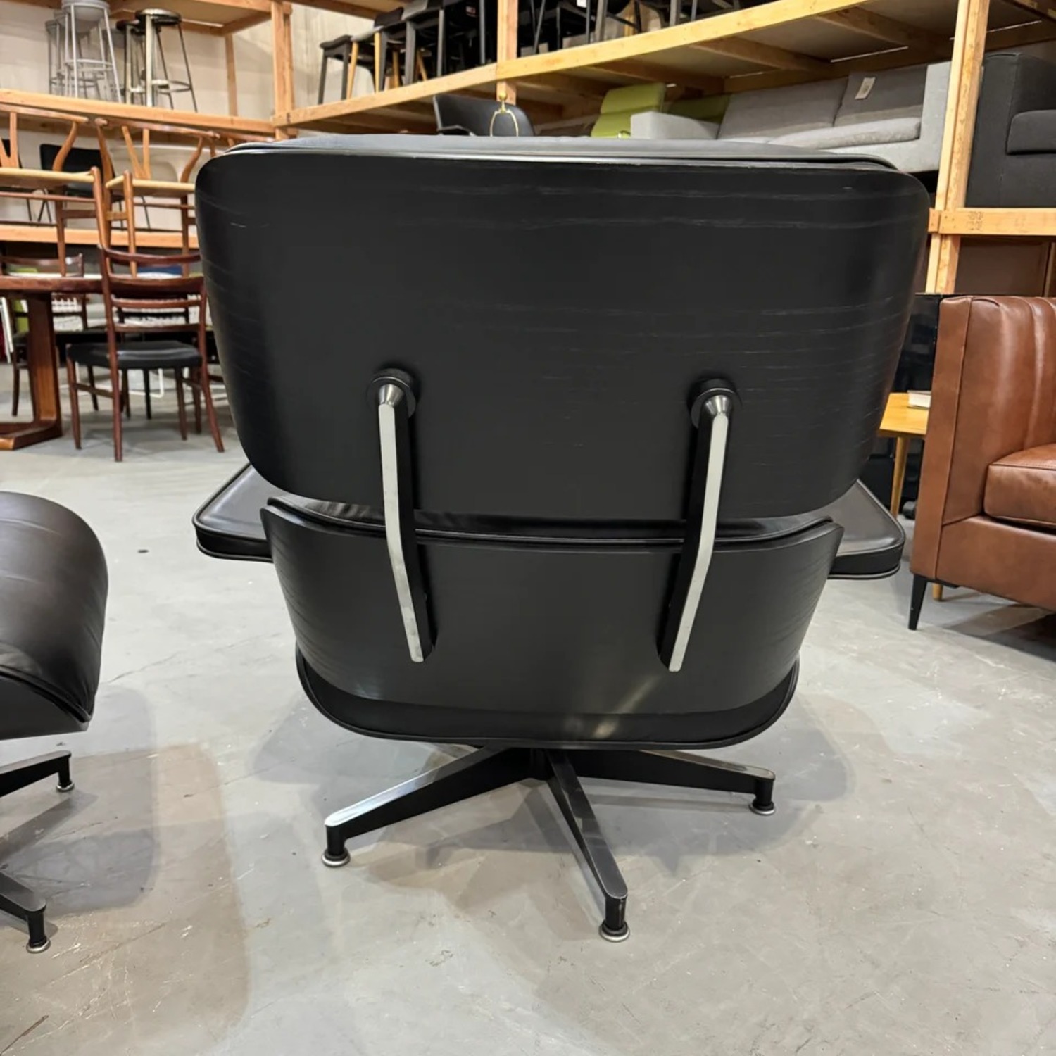 1950s Herman Miller Eames Lounge Chair & Ottoman - image-4