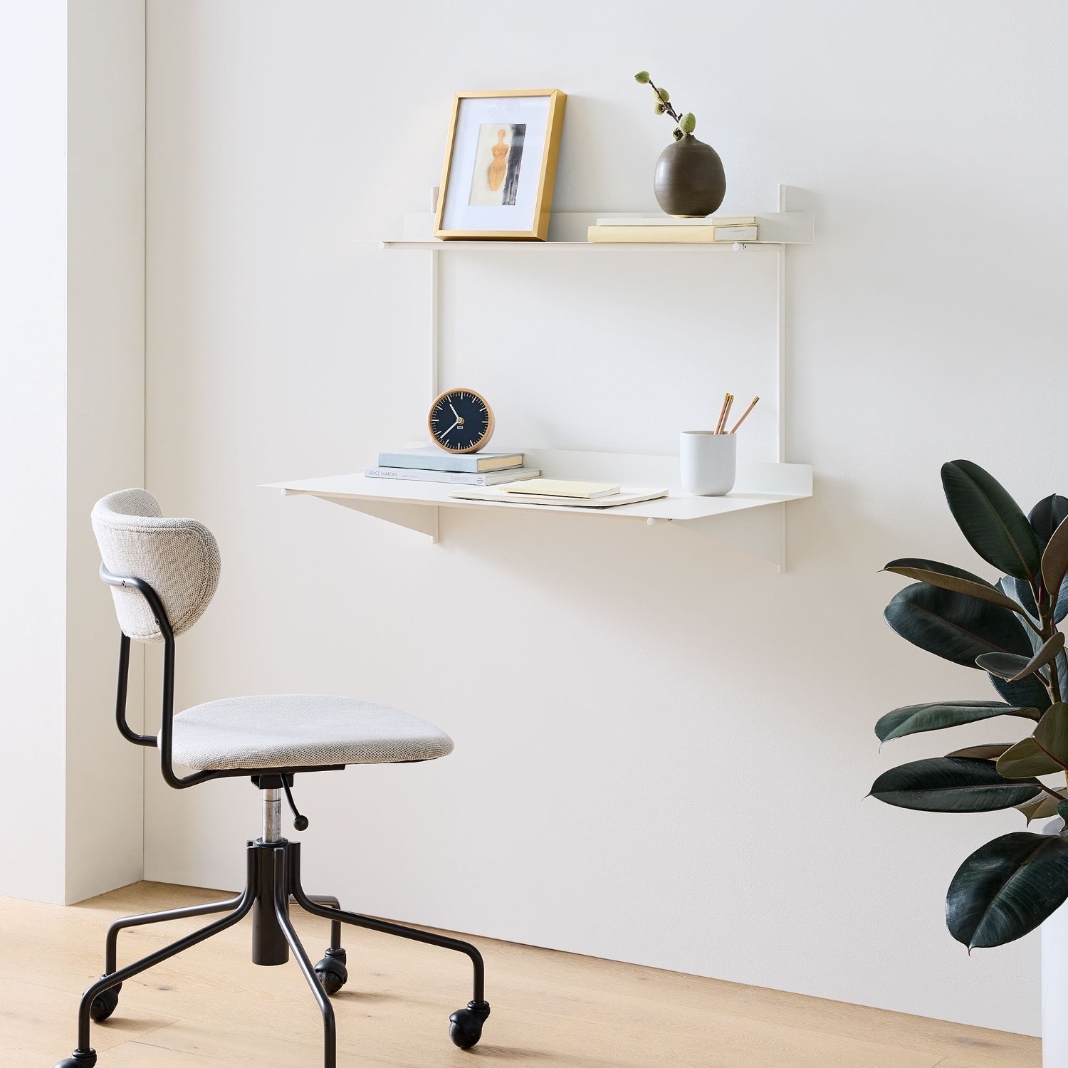 West Elm Floating Lines Wall Mounted Desk (32") - image-1