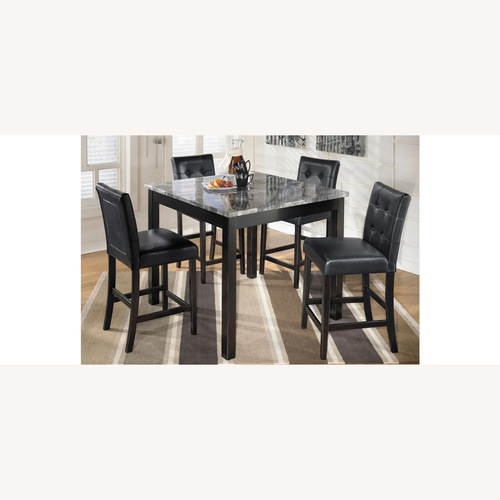 Used 5-pc. Counter-Height Dining Set for sale on AptDeco