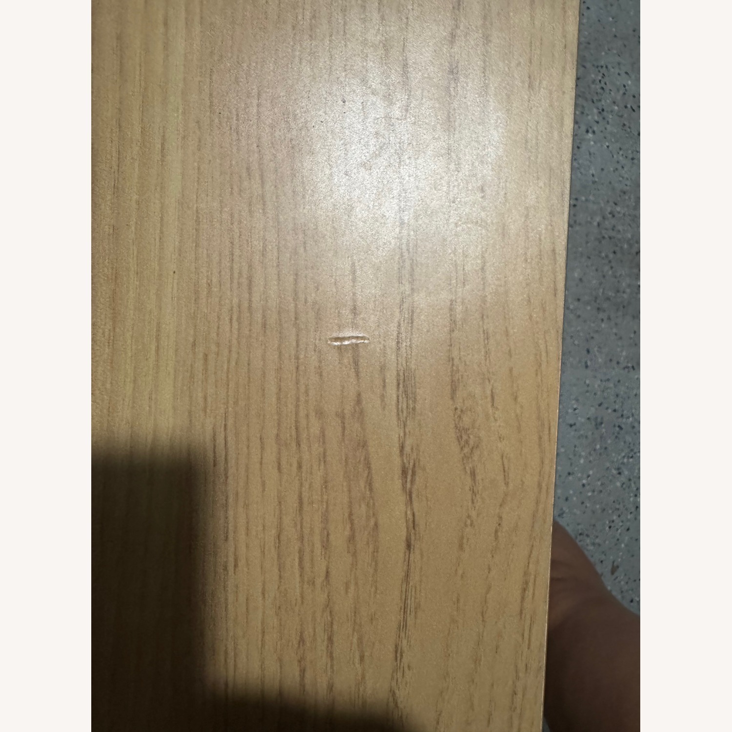 Wayfair Standing Desk - Natural Wood & White - image-3