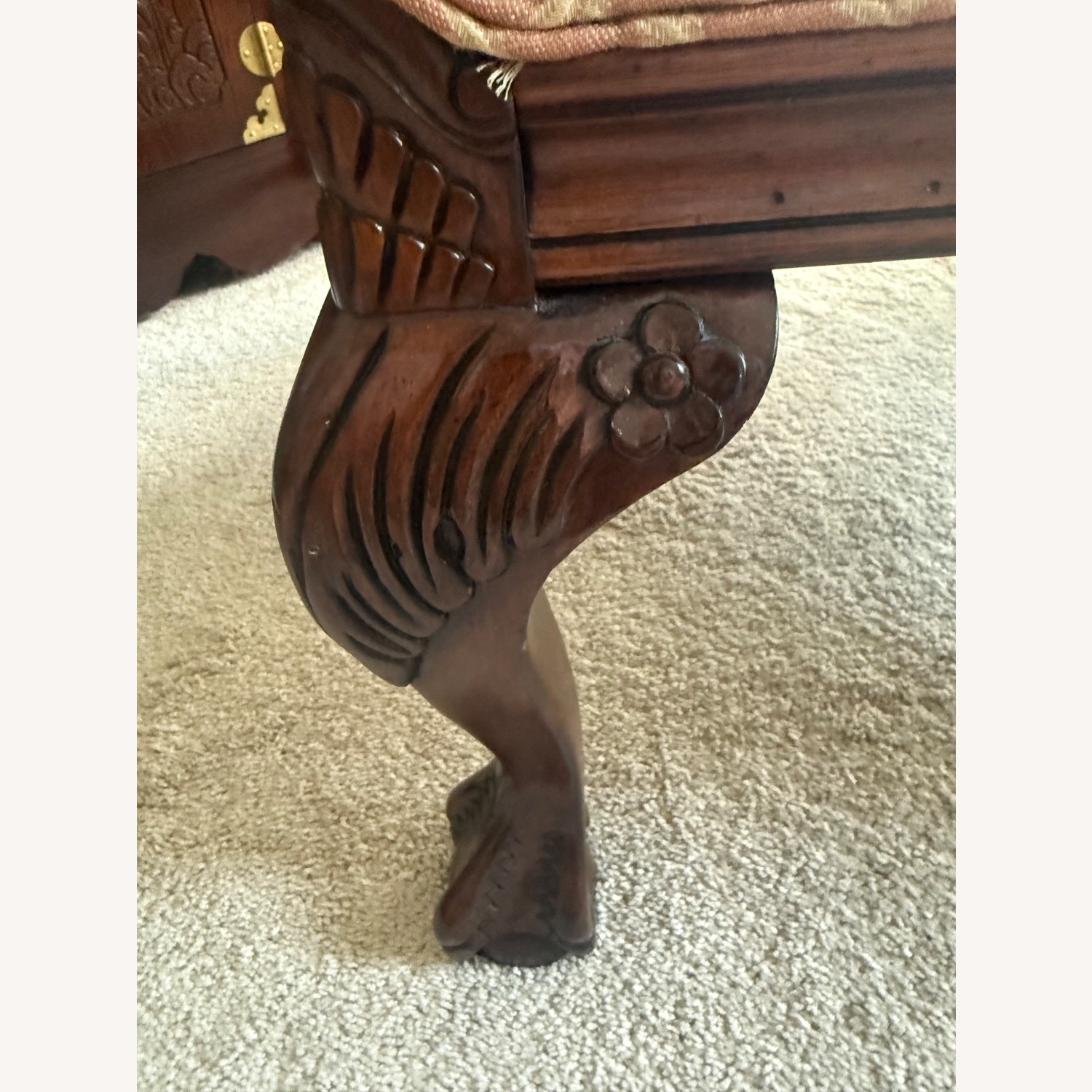 Vintage Chippendale Arm Chair  - image-2