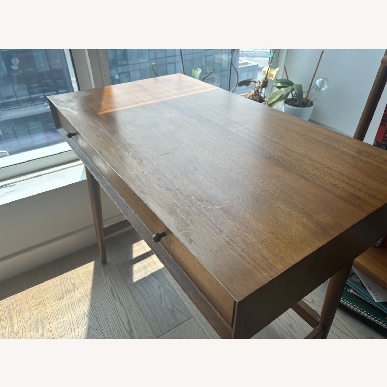 West Elm Mid-Century Mini Desk (Acorn) - image-3