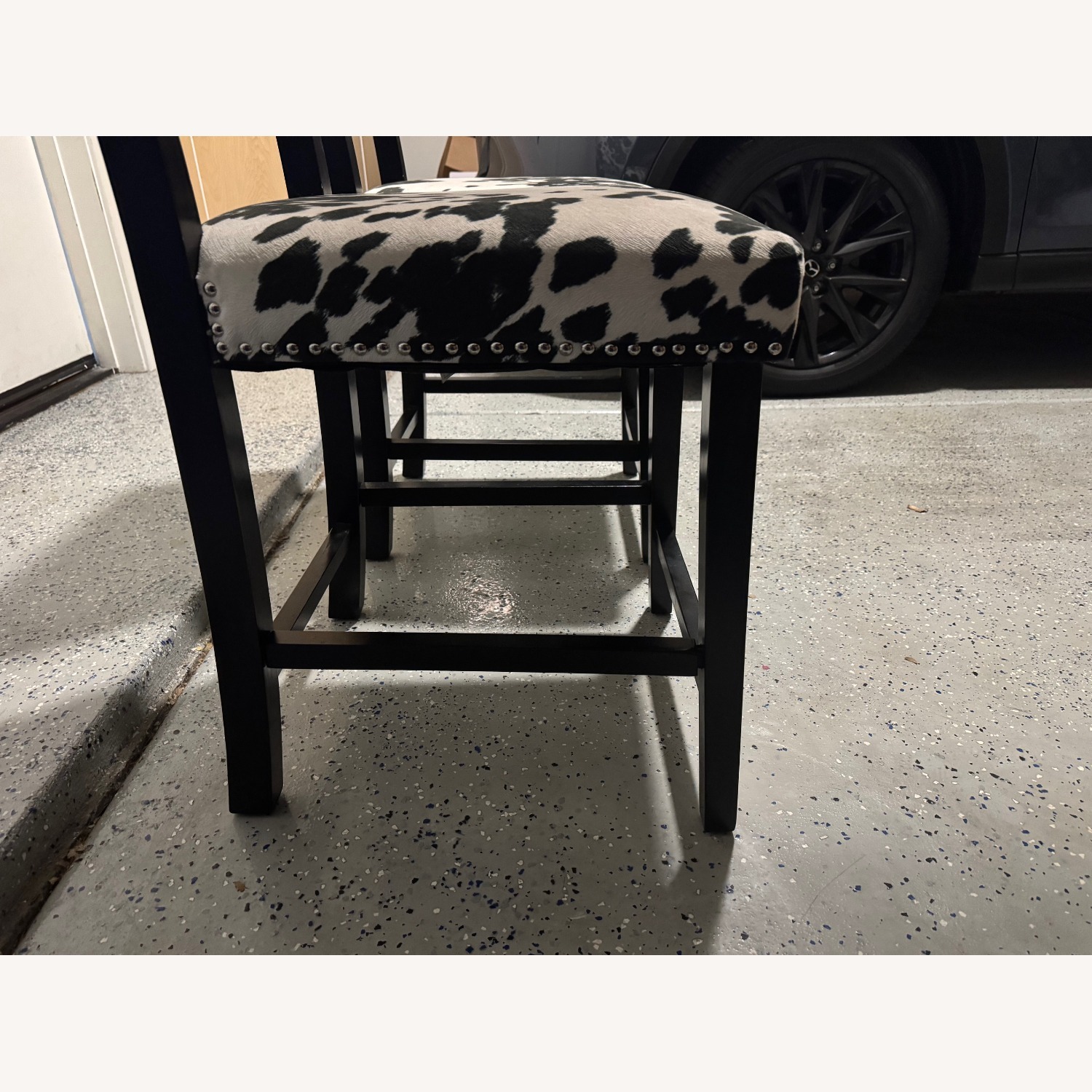 Cowprint Counter Stools - Fun and Sophistication! - image-3