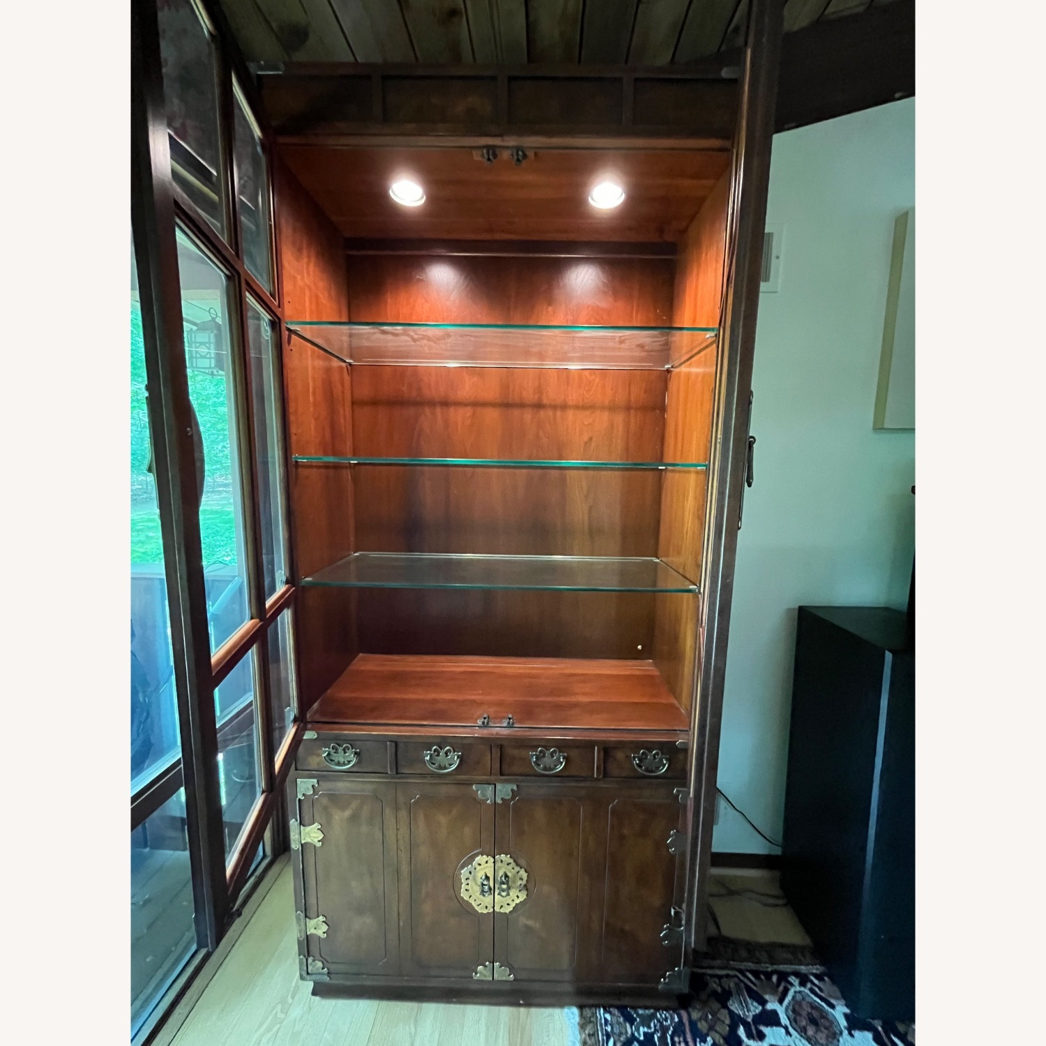 Henredon Asian Inspired China Cabinet - image-6