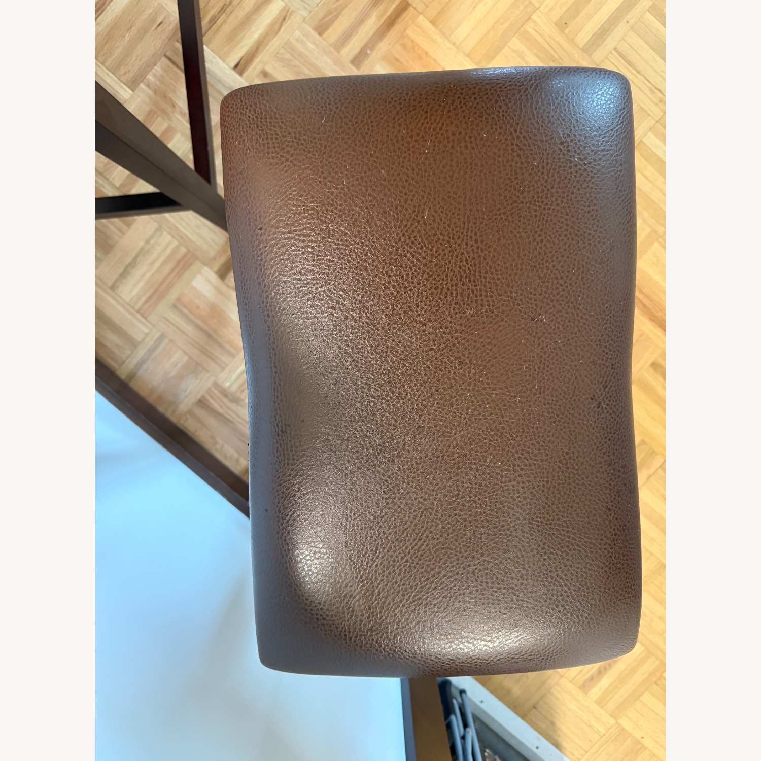 Pier1 Sawyer Leather Saddle Counter Stools - image-4