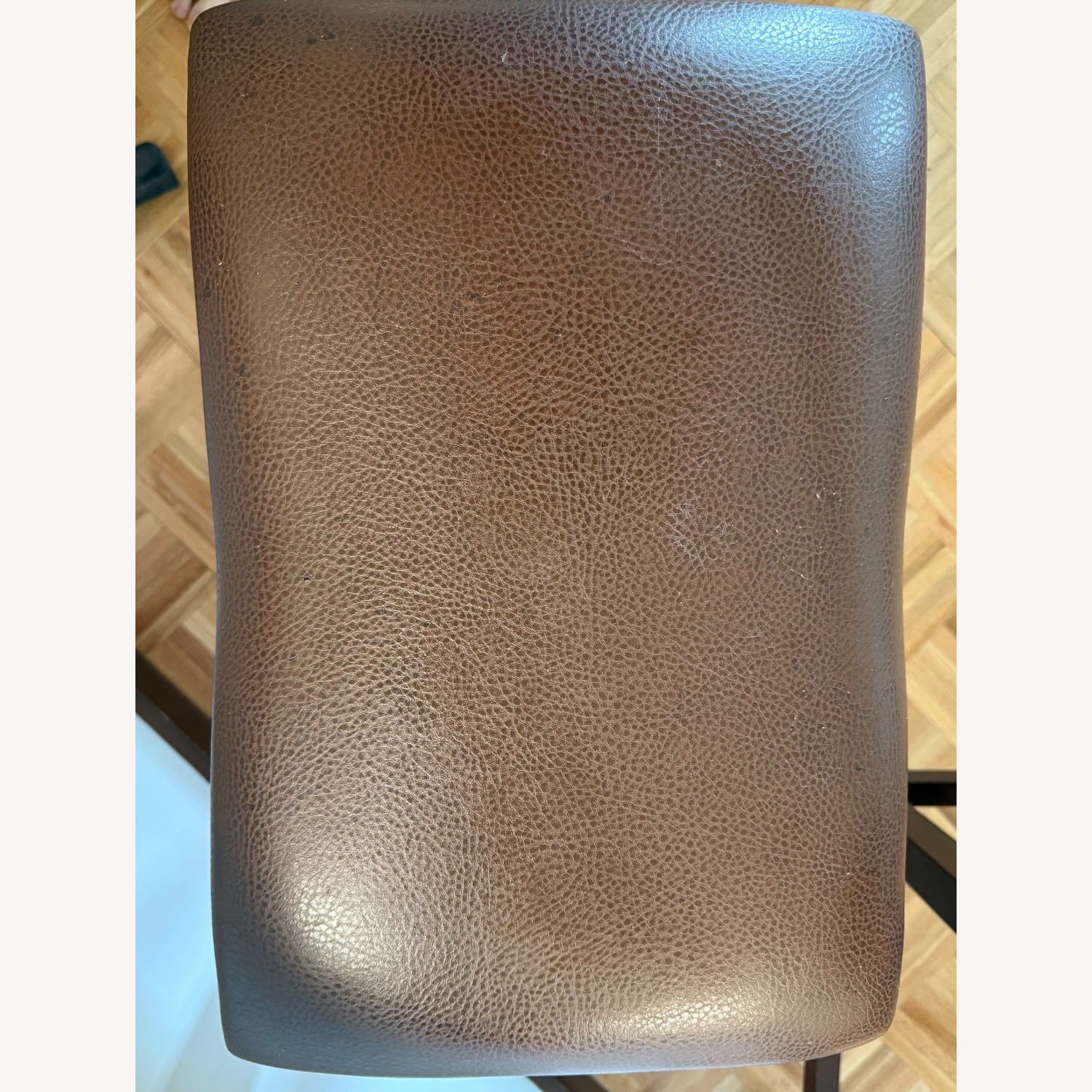 Pier1 Sawyer Leather Saddle Counter Stools - image-5