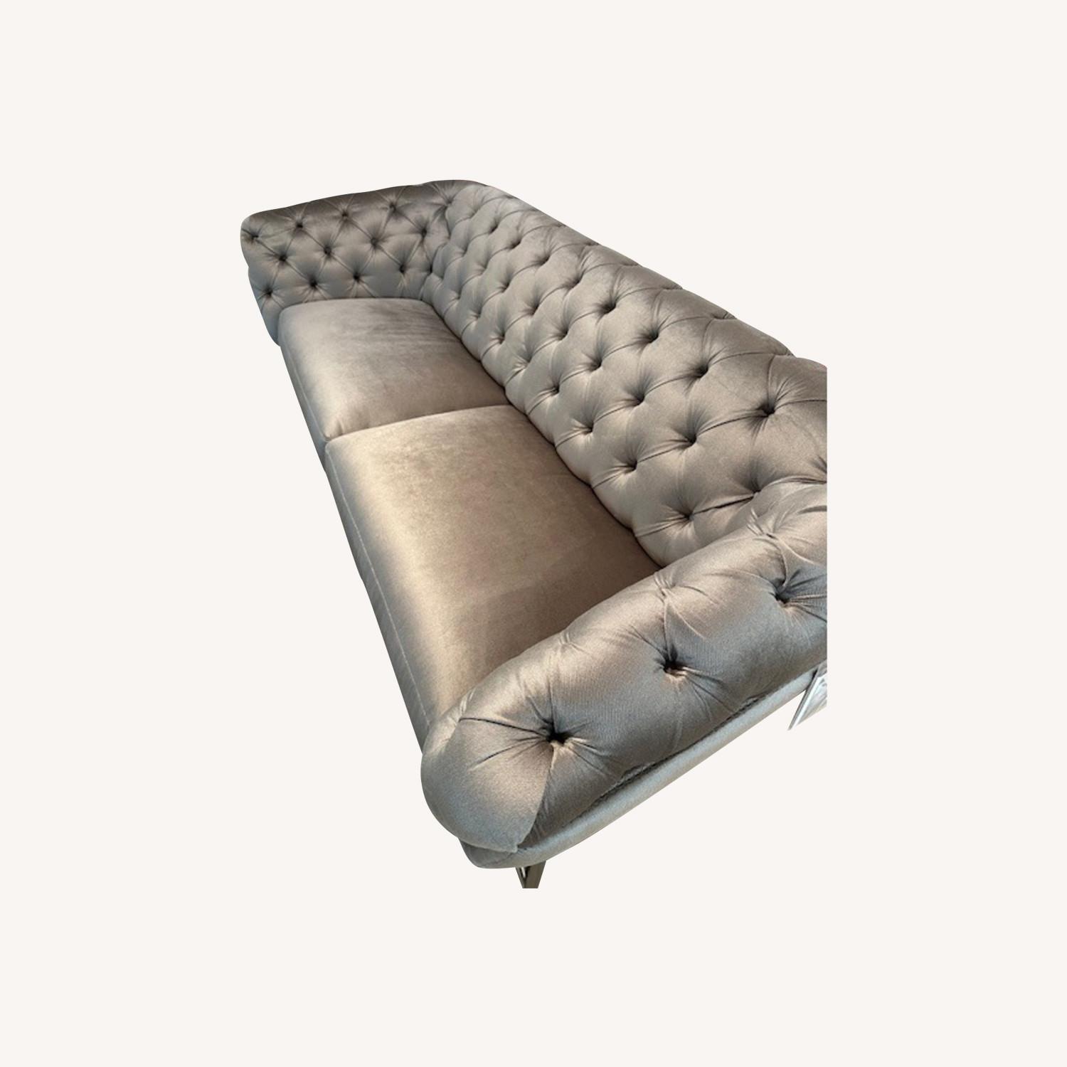 Italian Sofa, High End Luxury Fabrics - image-0