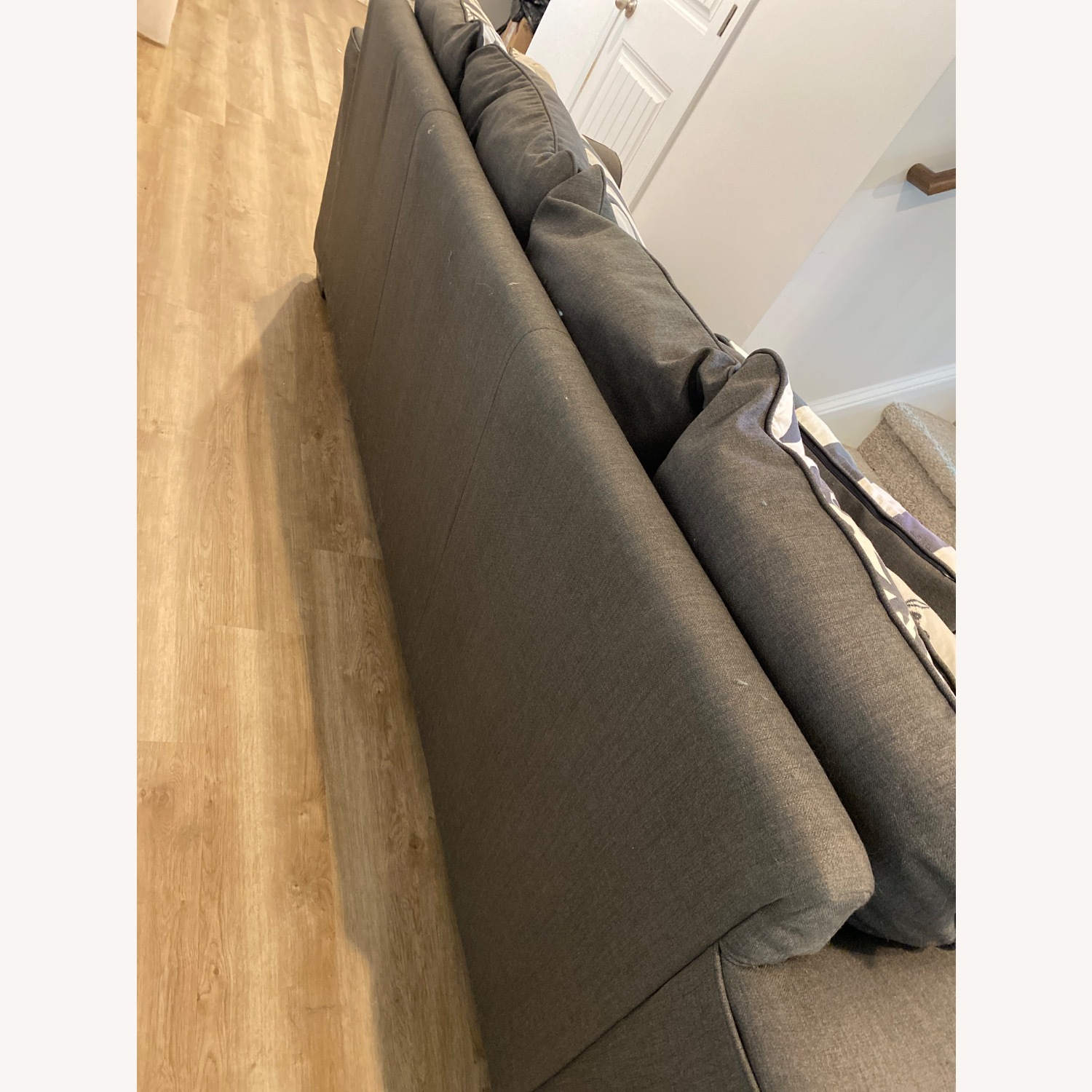 Ashley Furniture Levon Charcoal Grey Sofa - image-6