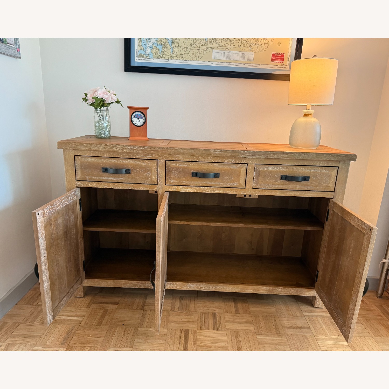 Pier1 Dawson Natural Stonewash Buffet/Sideboard - image-5