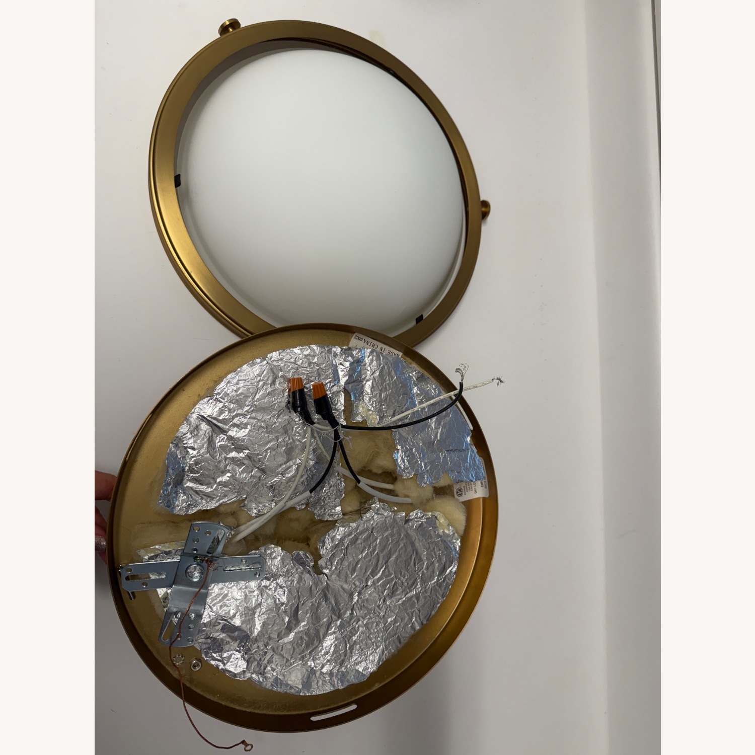 Hinkley Maxwell Antique Brass Ceiling Light - image-3