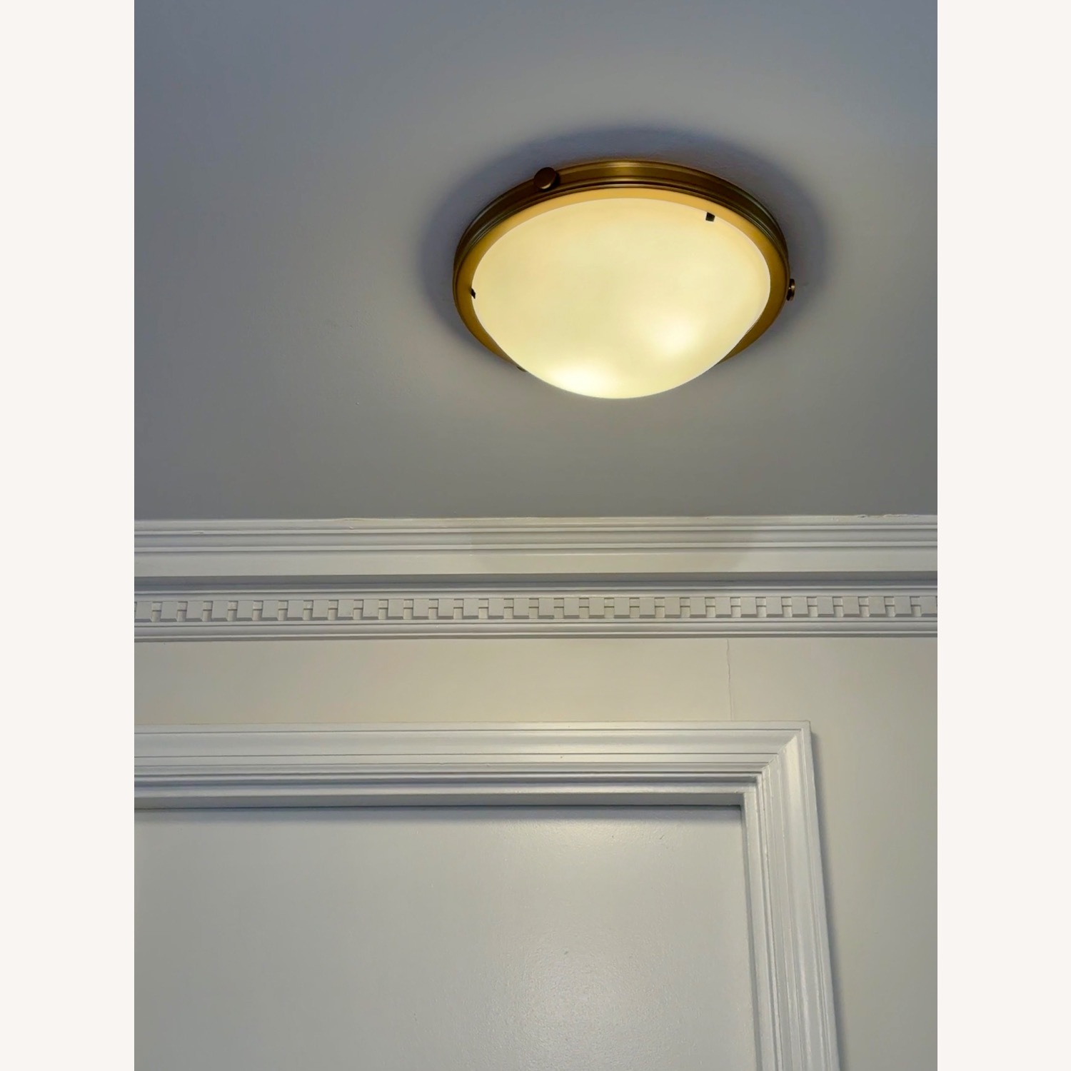 Hinkley Maxwell Antique Brass Ceiling Light - image-5