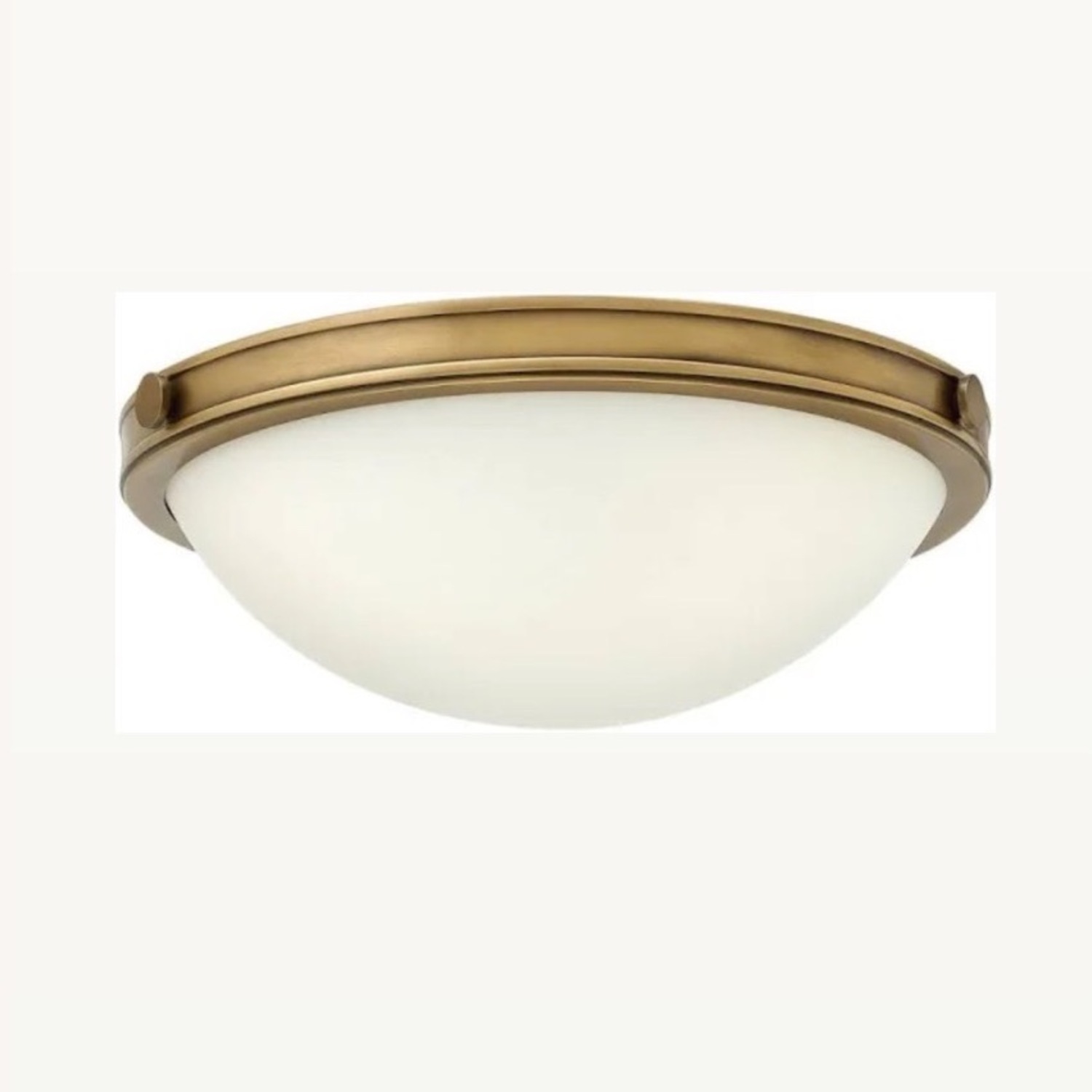 Hinkley Maxwell Antique Brass Ceiling Light - image-1