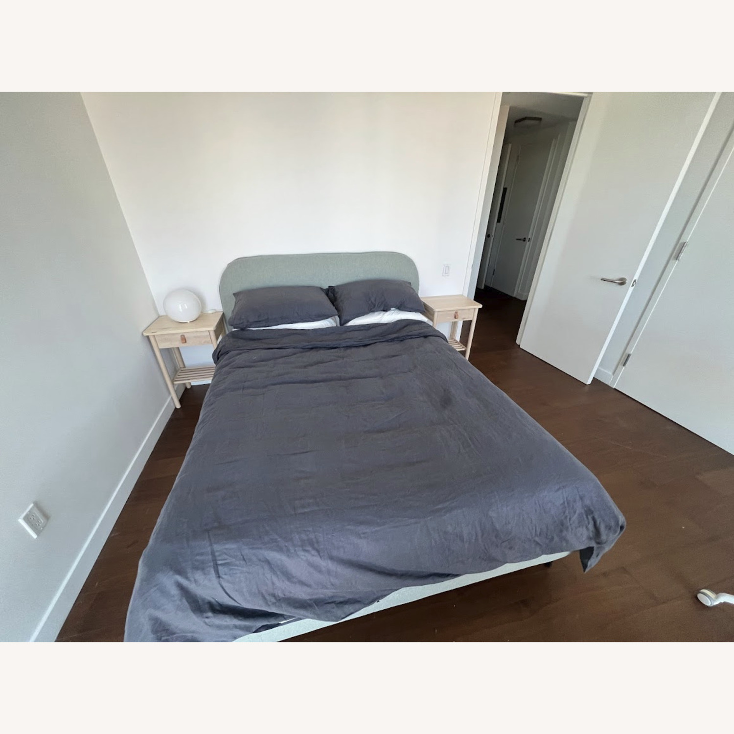 IKEA VADHEIM Upholstered Bed Frame - image-2