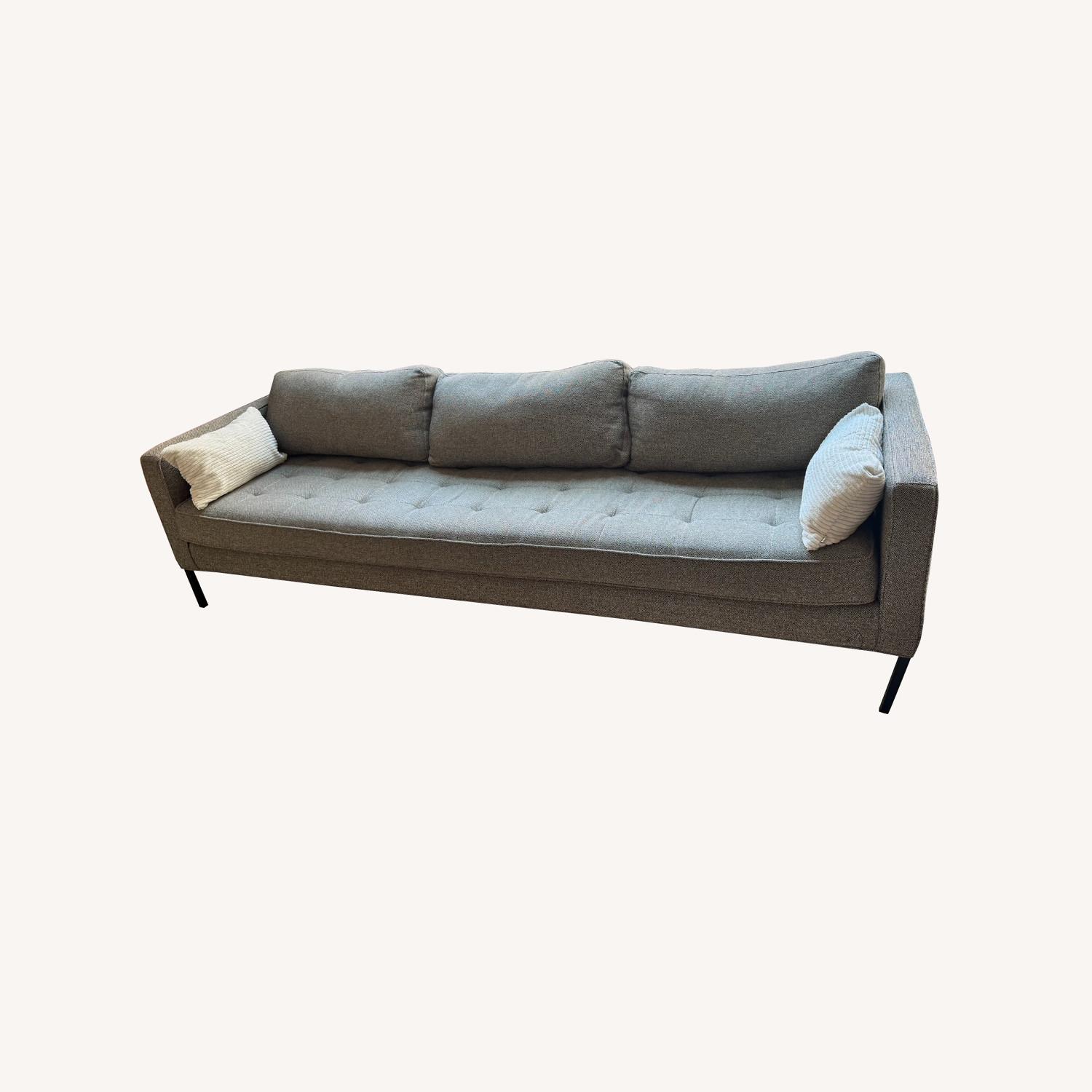 Blu Dot Paramount Grey 3 Seater Couch - image-0