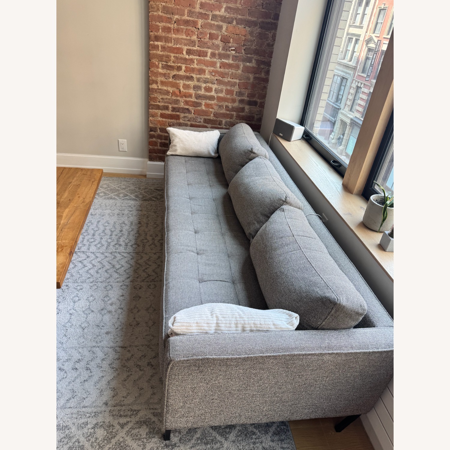 Blu Dot Paramount Grey 3 Seater Couch - image-3