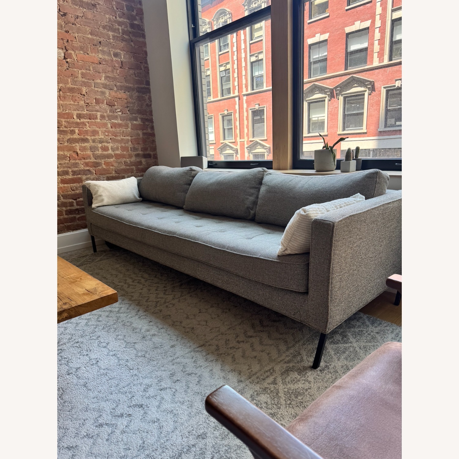 Blu Dot Paramount Grey 3 Seater Couch - image-2