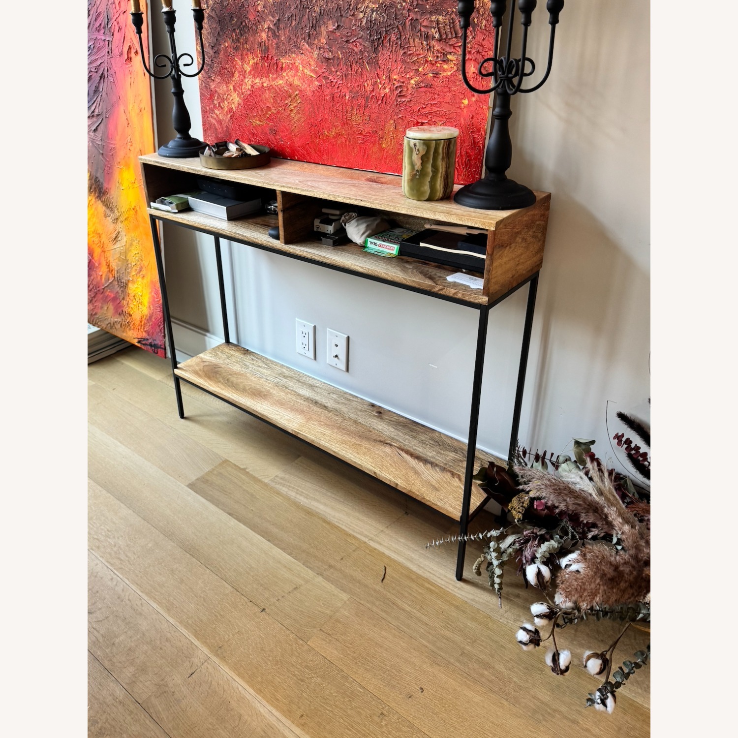 West Elm Industrial Storage Skinny Console (42") - image-1