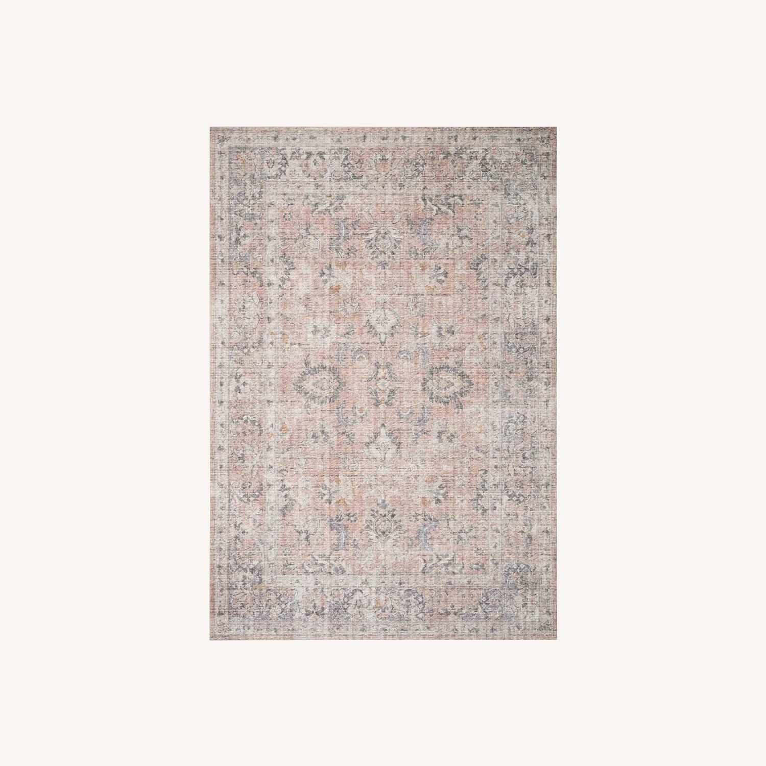 Lulu & Georgia Roze Rug in Blush and Grey - image-0