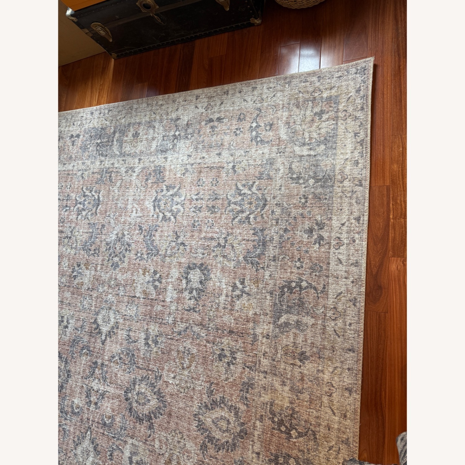 Lulu & Georgia Roze Rug in Blush and Grey - image-9