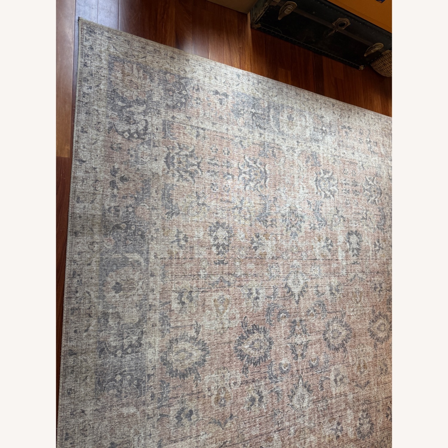 Lulu & Georgia Roze Rug in Blush and Grey - image-10