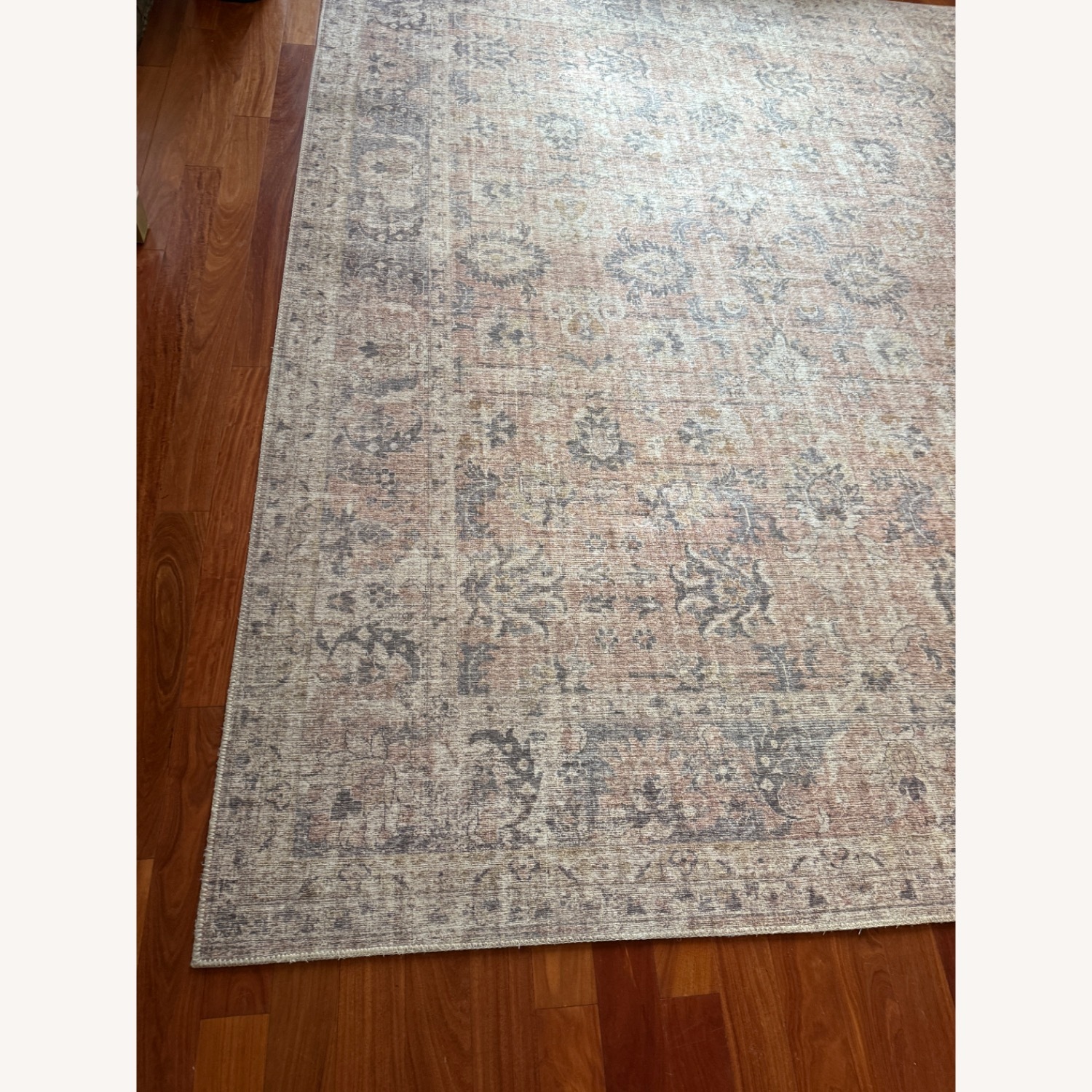 Lulu & Georgia Roze Rug in Blush and Grey - image-7