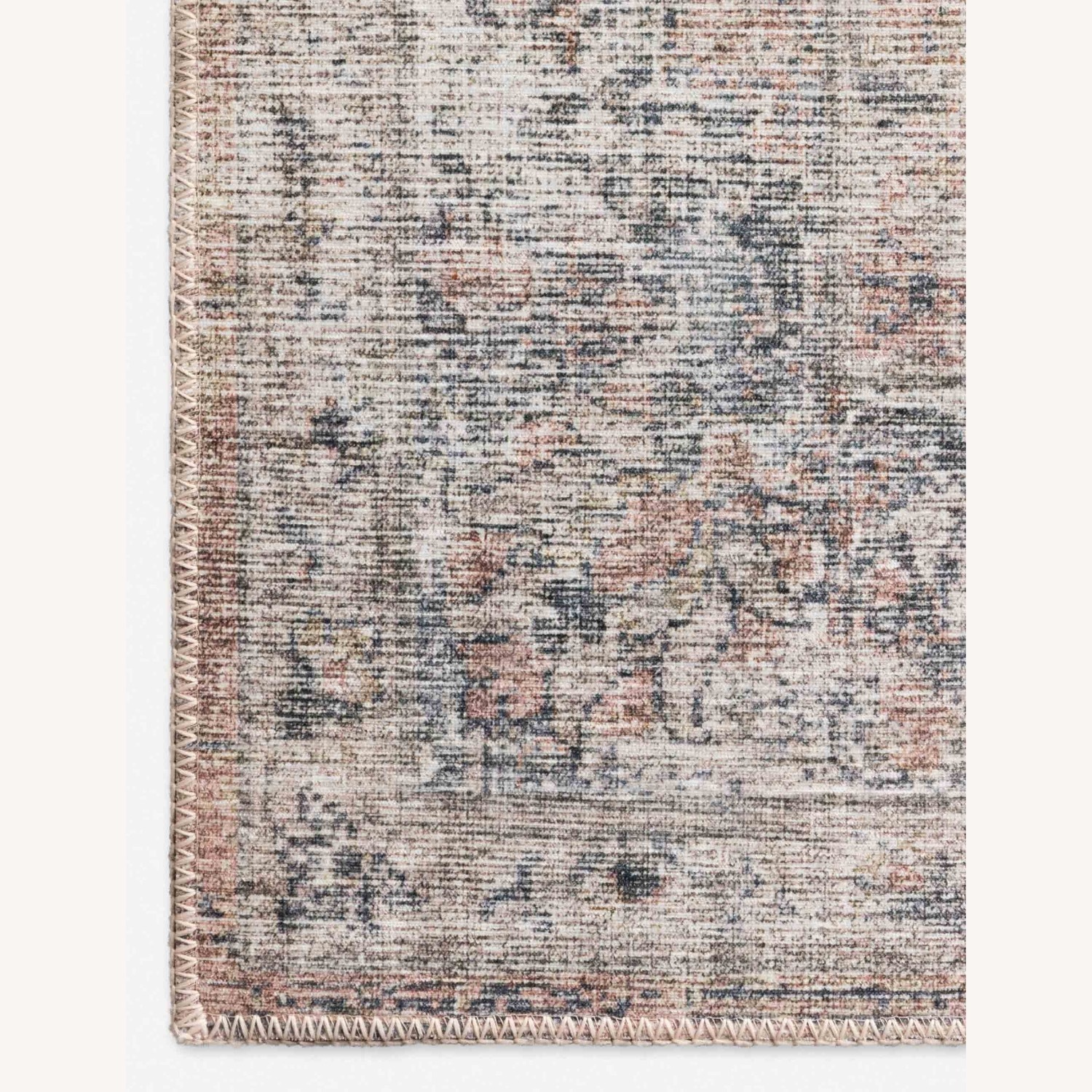 Lulu & Georgia Roze Rug in Blush and Grey - image-3