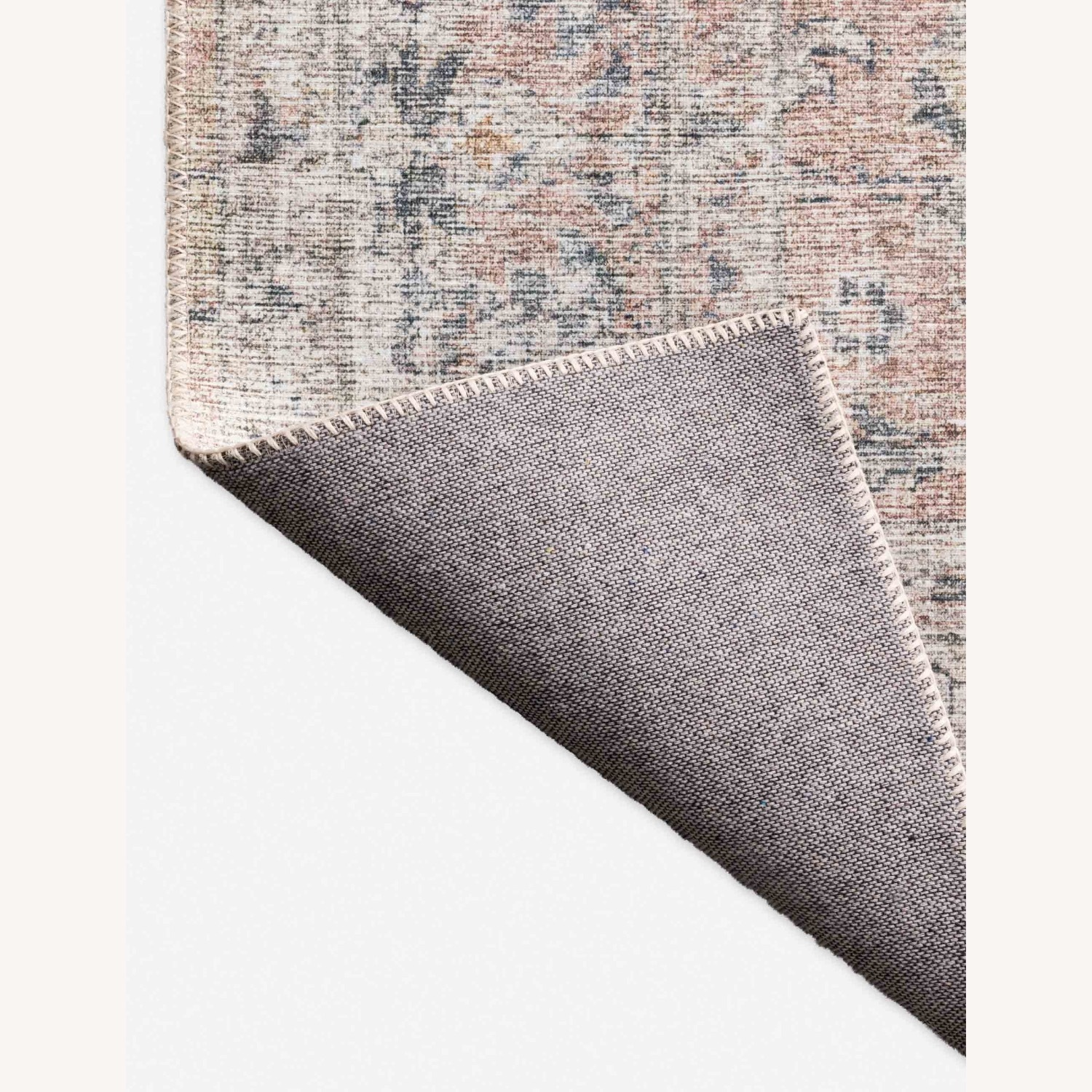 Lulu & Georgia Roze Rug in Blush and Grey - image-1